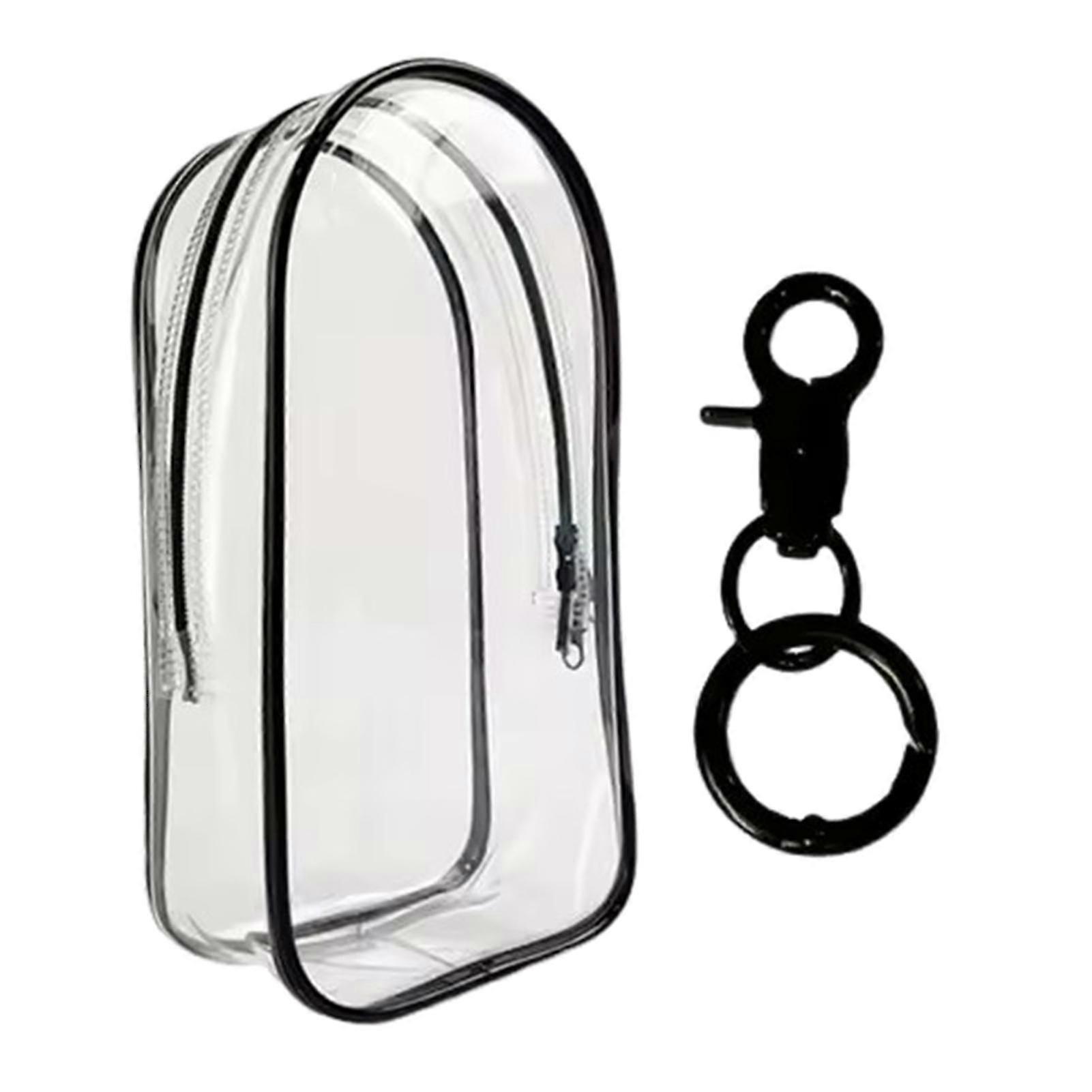 بولي كلوريد الفينيل Labubu دمية حقيبة واقية للماء شفافة Labubu دمية واقية لشخصيات الكرتون