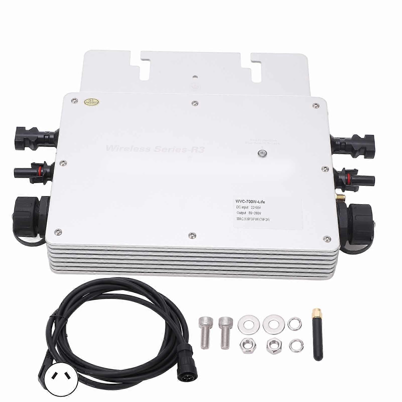 Micro Inverter 700W IP65 WiFi Control Voltage Automatic Identification Solar Grid Tie Microinverter