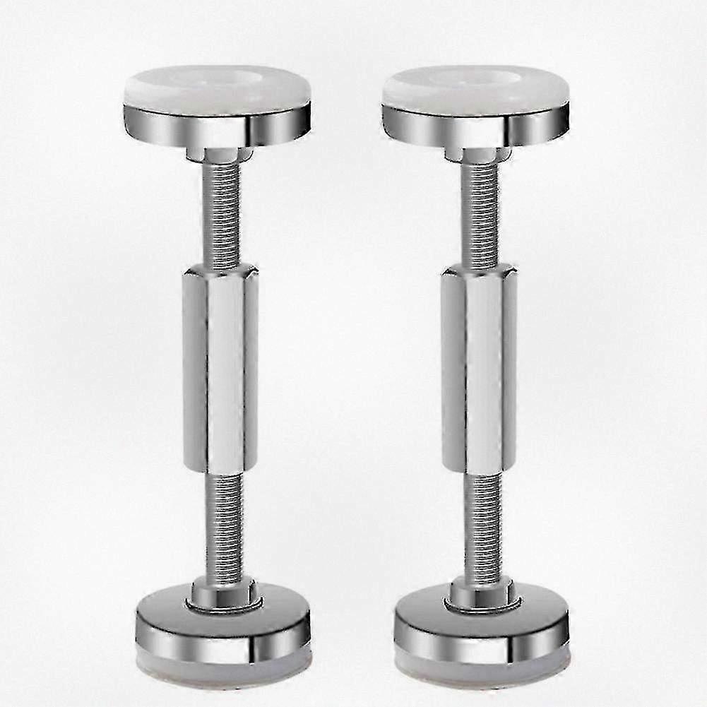2pcs Adjustable Threaded Anti-vibration Bed Frame Extendable Wall Mount Support Tool