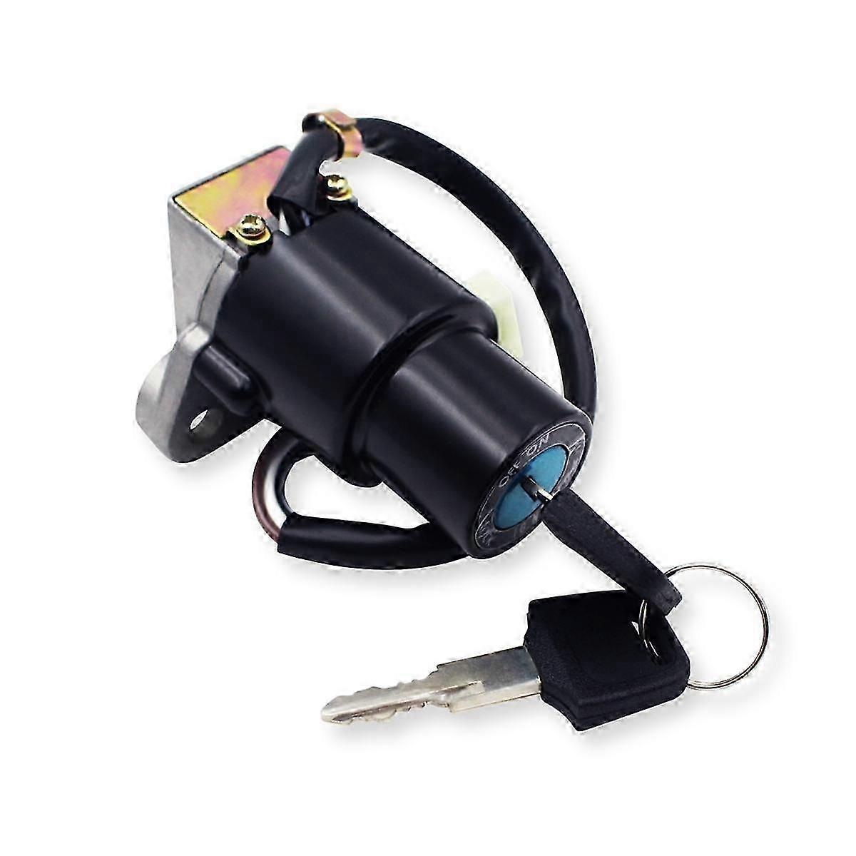 Ignition Switch & Fuel Tank Cap Lock with Key Set for KLR650 Motorcycle 2008-2018