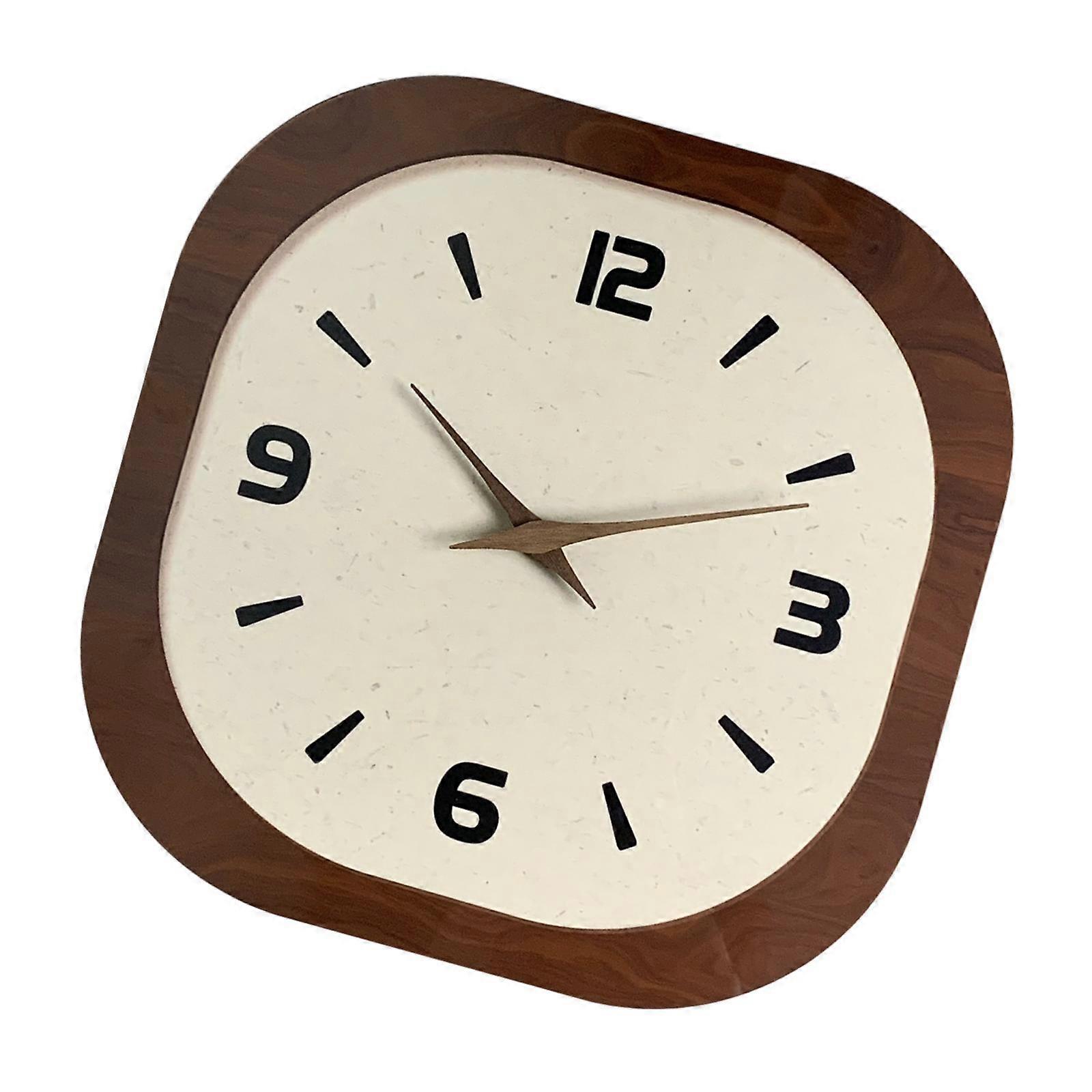 Wall Clock Decorative Clock Creative Design Wall Hanging Clock Non Ticking for