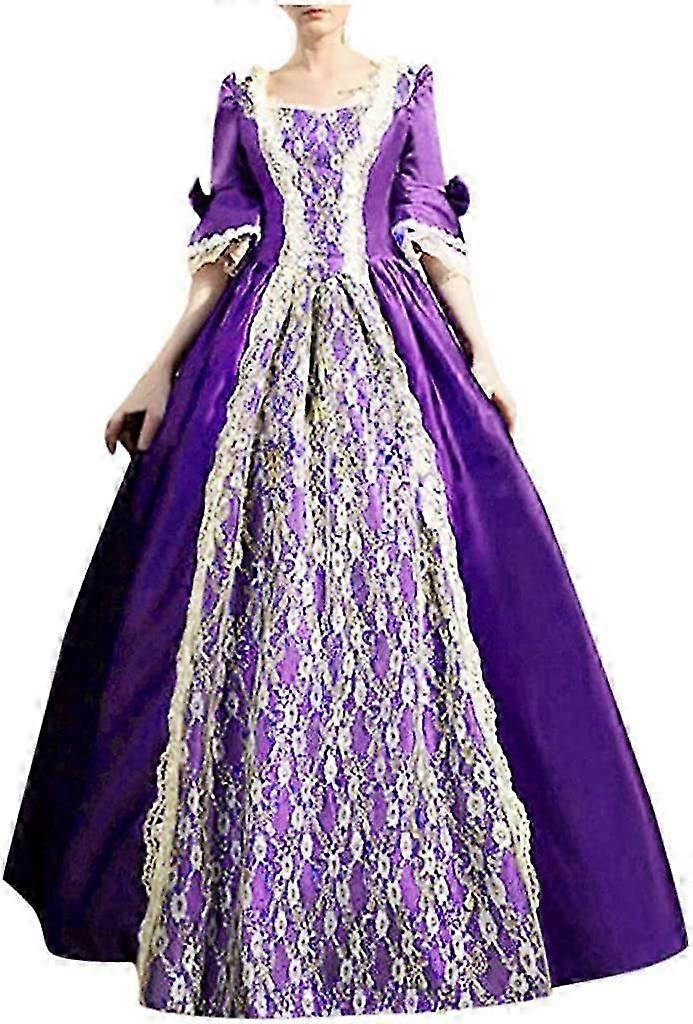 Halloween Renissance Dresses Women's Dress Plus Size Medieval Ball Gowns  Halloween Costumes For Women Victorian Dress | Fruugo US