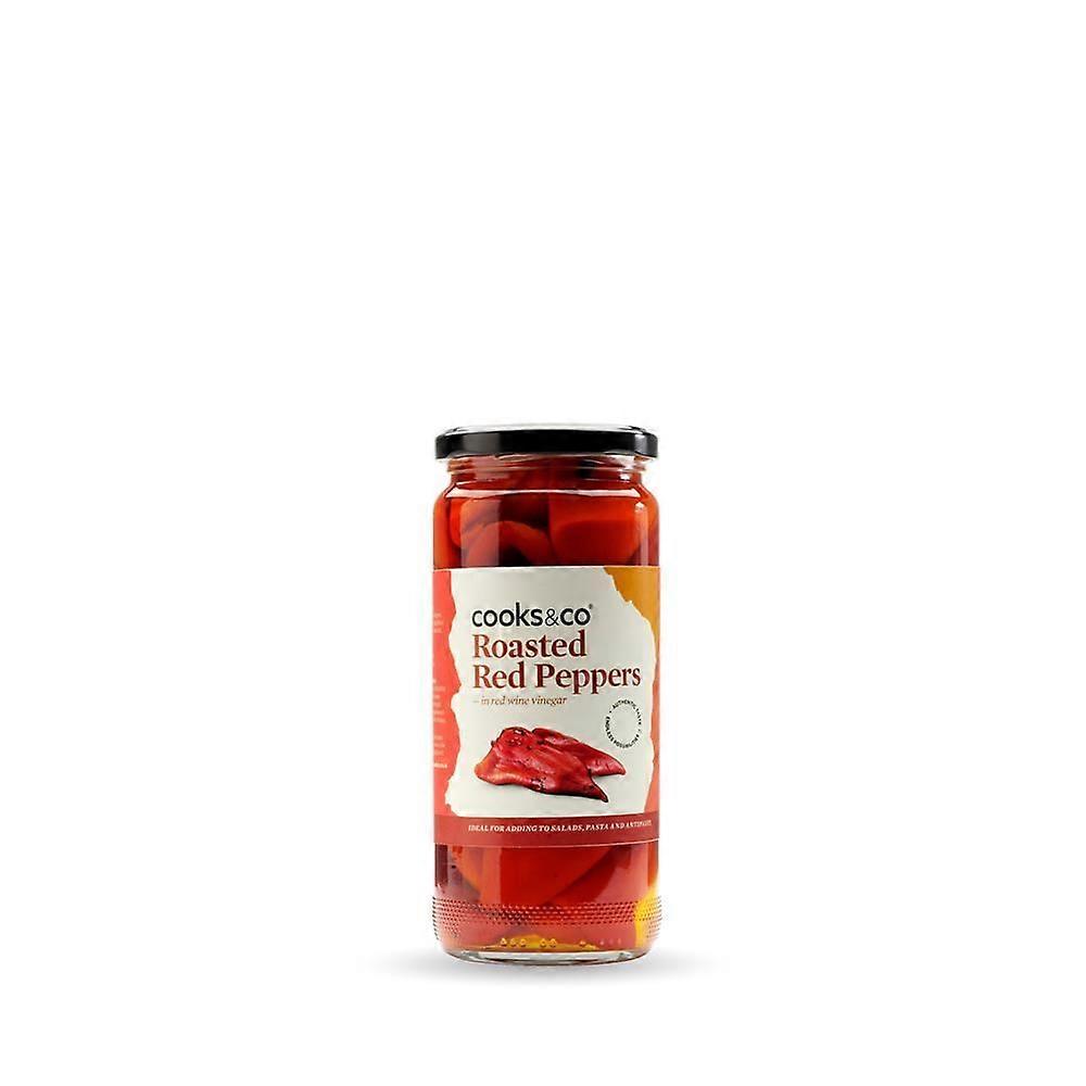 Cooks and Co Cooks & Co Roasted Red Peppers 460g