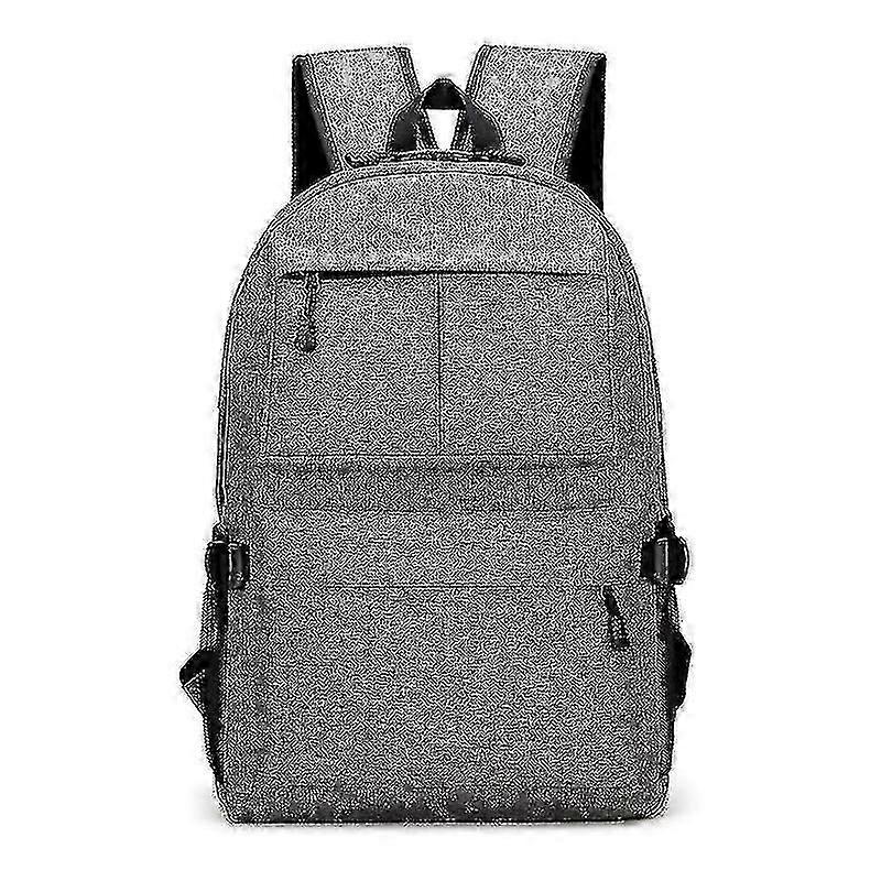 Backpacks Durable Large Backpack With Usb Port-purple Grey