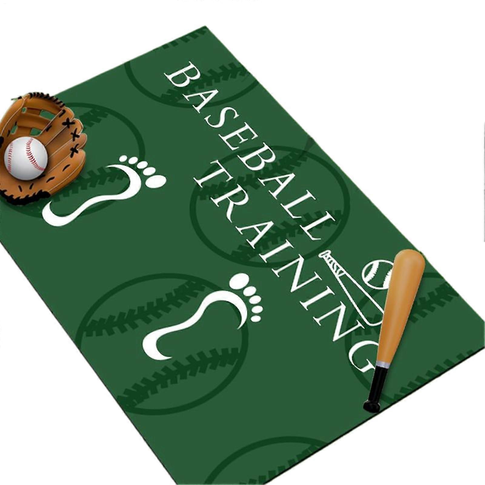 Baseball Batting Mat Softball Hitting Pad for Swinging Exercises