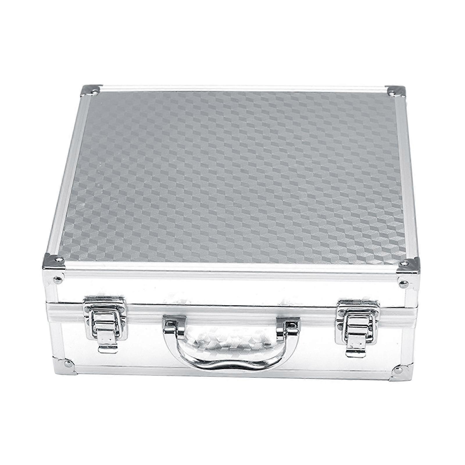 Mic Carrying Case Shockproof Instrument Box Compartment for Accessories Kit