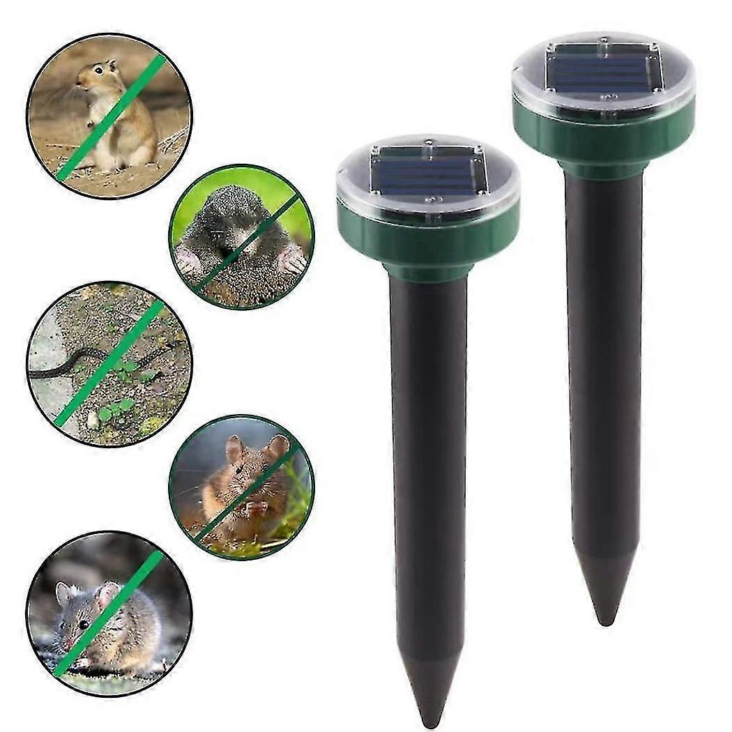 Solar Ultrasonic Snake Mouse Repellers Pest Rodent Repeller Reject
