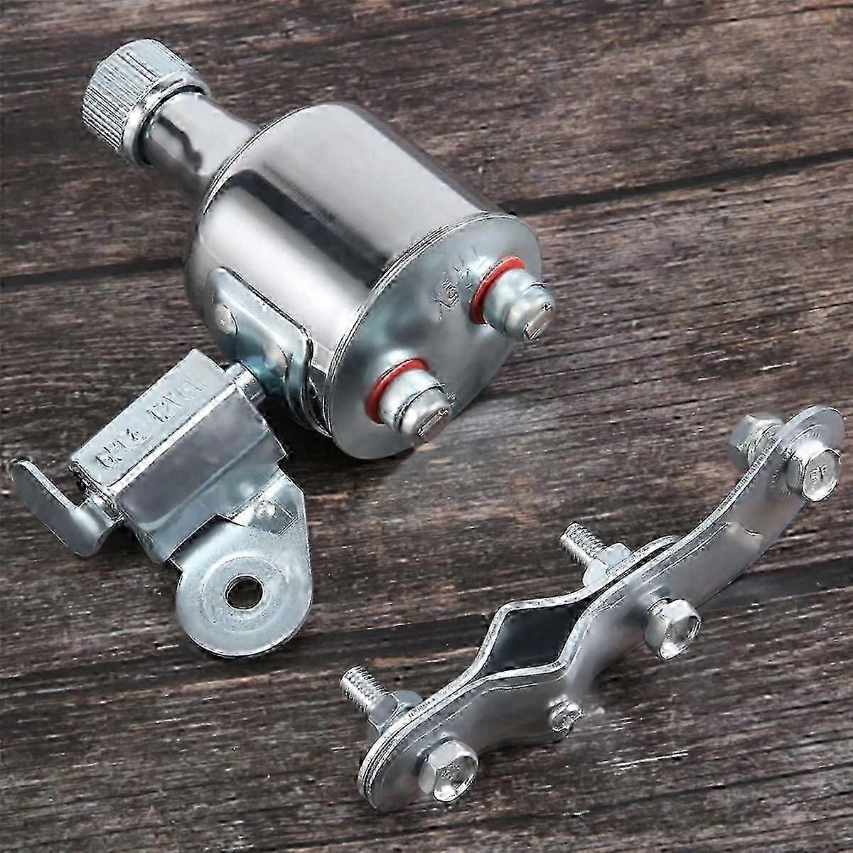 12V 6W Bicycle Dynamo Power Generator Kit with Friction Motor for Rear/Front Light