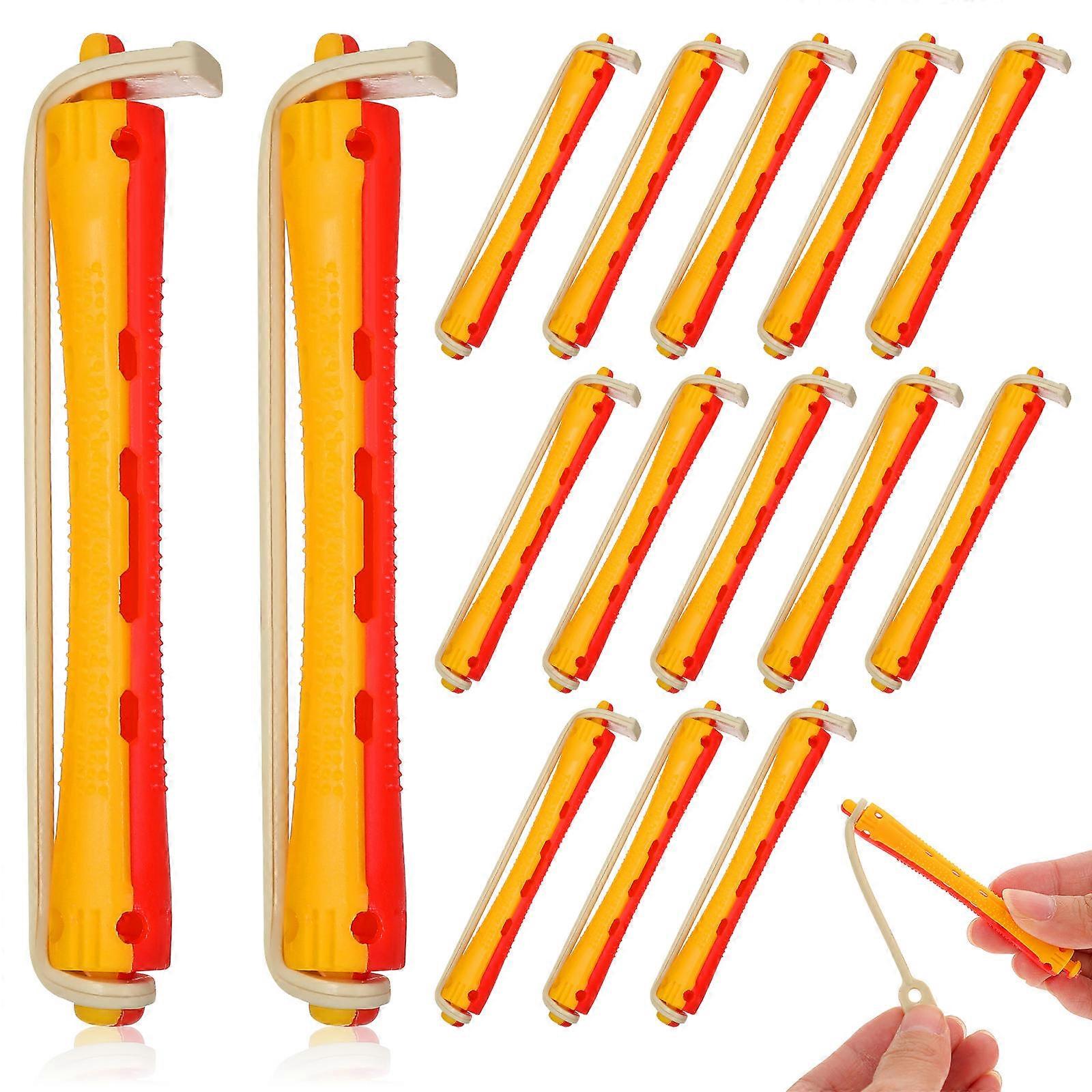 Here's a polished product description for your **24pcs Hair Perm Rods Kit**:
### πββοΈ **24PCS Hair Perm Rods Kit β Elastic Rubber Band Rollers