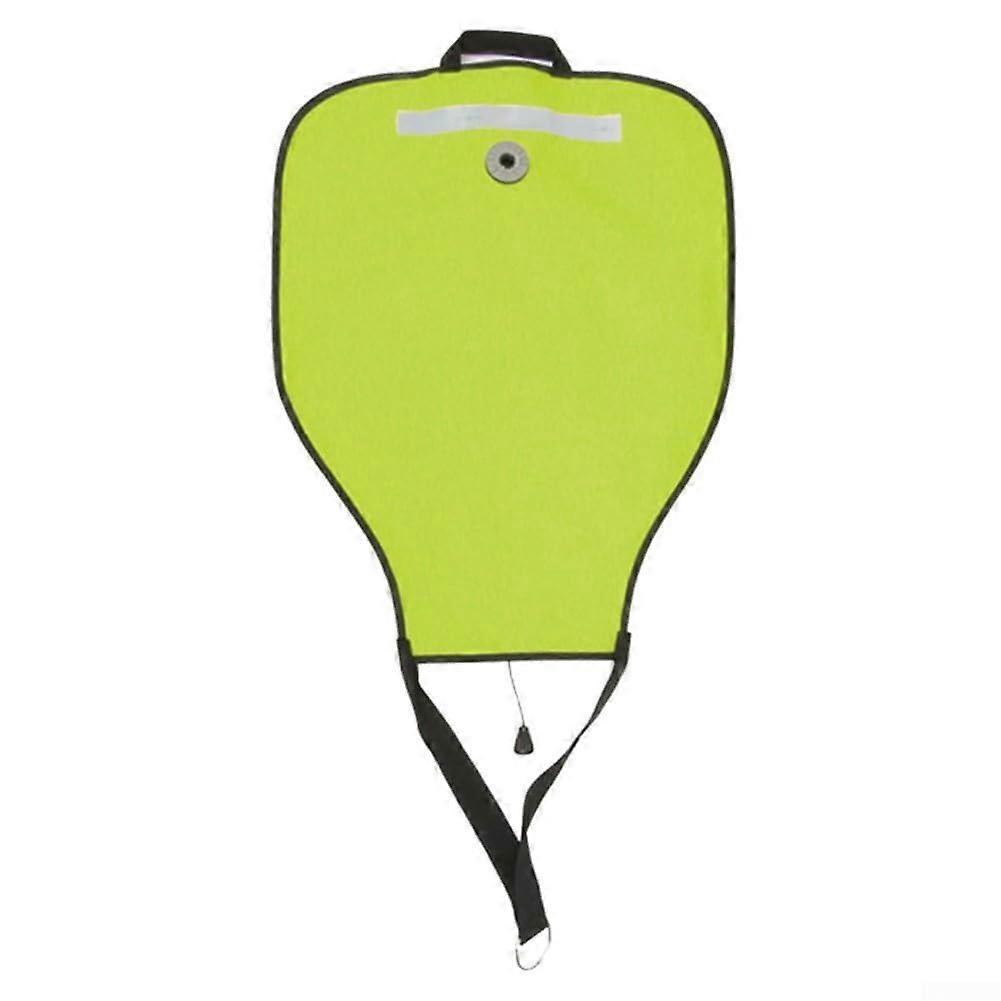 Quick-Release D-Ring For Divers, Slim Design, 22.7 Kg Capacity, Easy Access For Scuba Gear, Yellow