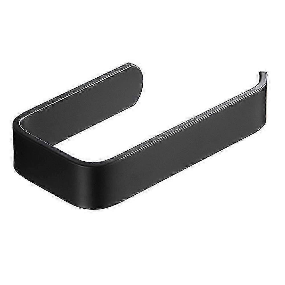 スタイリッシュなペーパータオルホルダー、キッチンとバスルーム用のモダンなマットブラック仕上げの防錆アルミニウム合金、水平または垂直取り付けハイウェイ