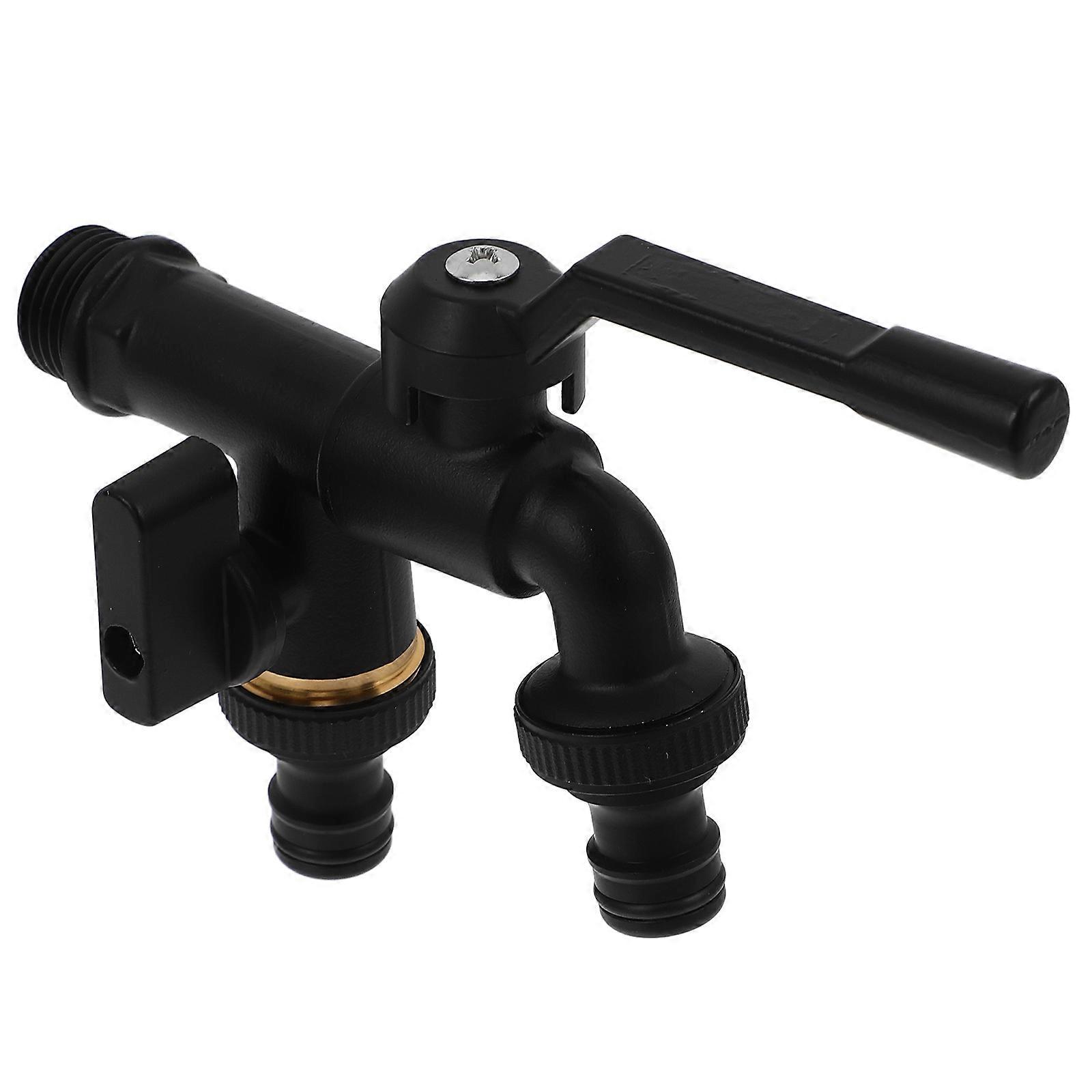Vintage Design Laundry Water Faucet Single Cold Quick Open For Mop Pool Outdoor Use 1Pcs