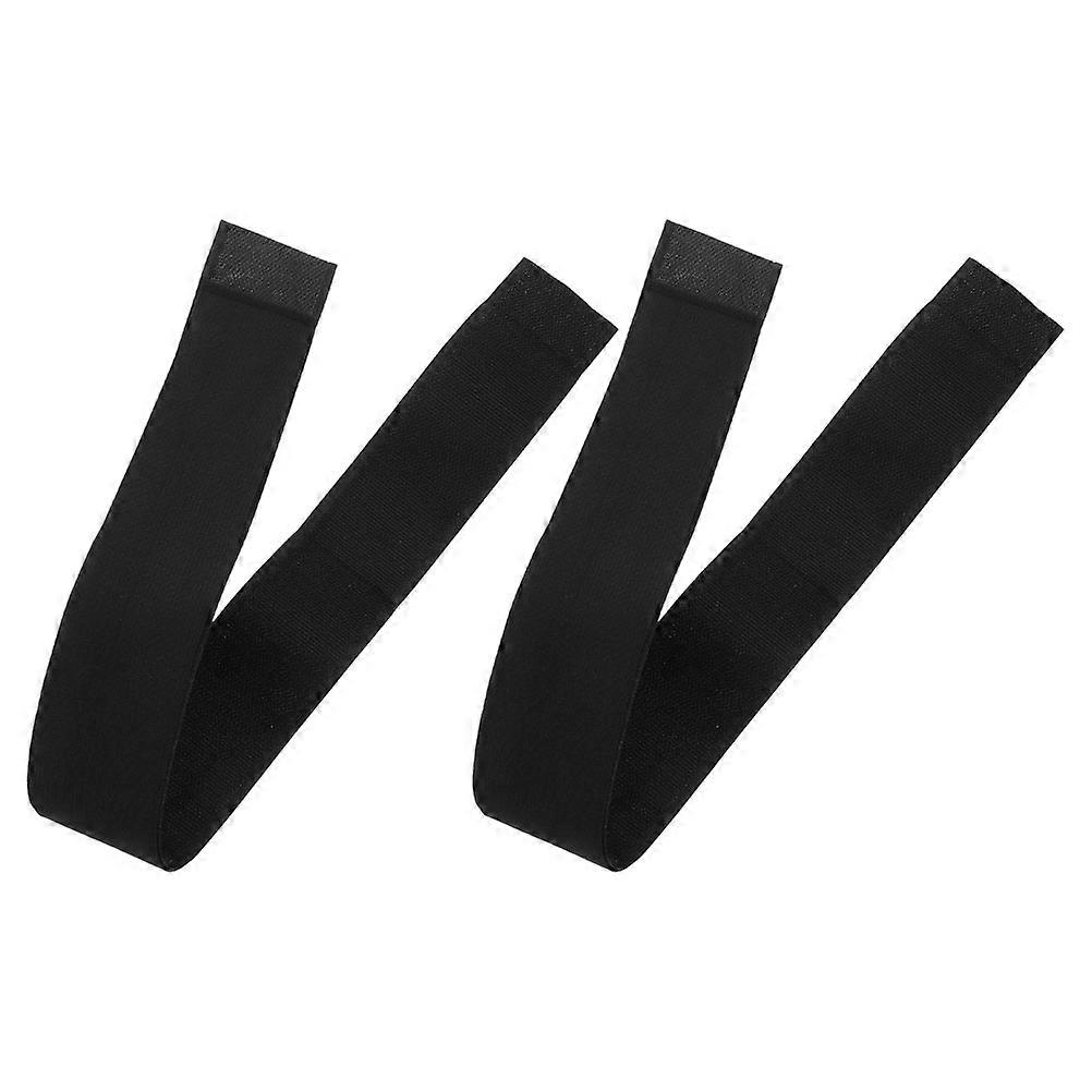 Car Boot Straps Trunk Fixing Strap For Car Trunk Organization Black 40.00X5.00X0.60cm 2Pcs