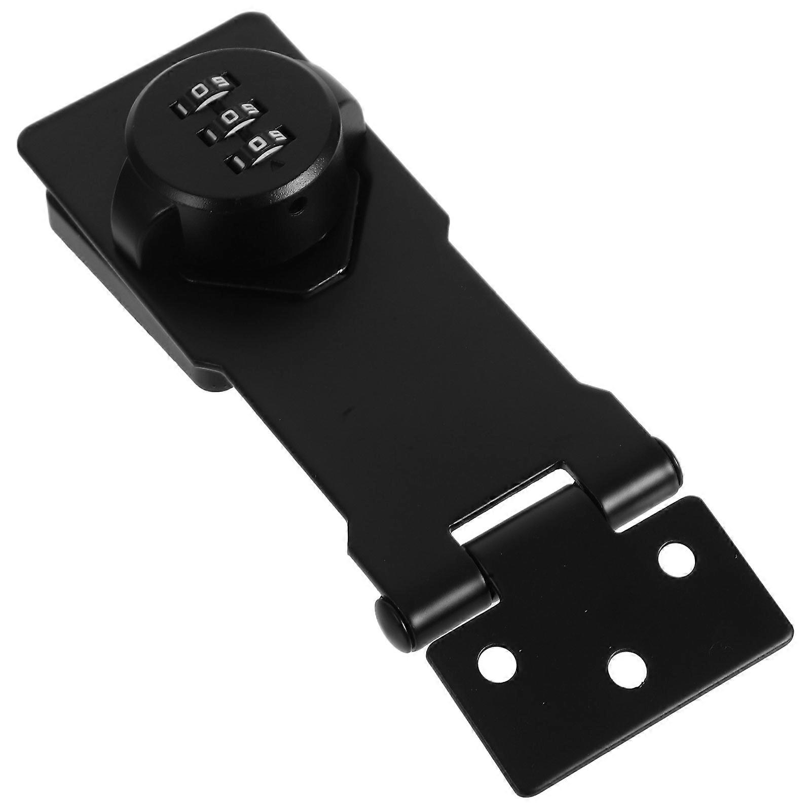 Cabinet Password Hasp Lock Theft Resistant Combination Lock for Secure Storage in Drawers and Cabinets – Stylish Design for Home and Office Use