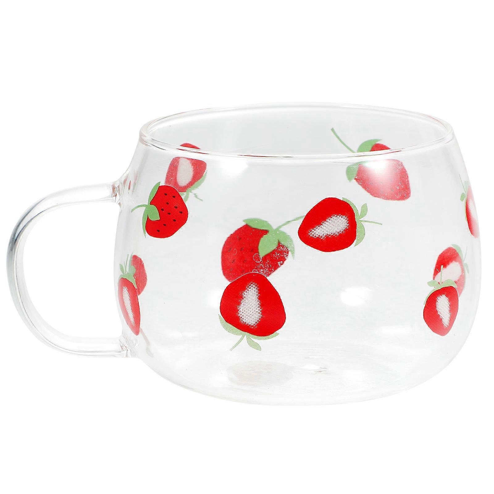Water Cups Glass Mug Home Use Multi-Function Transparent 1Set
