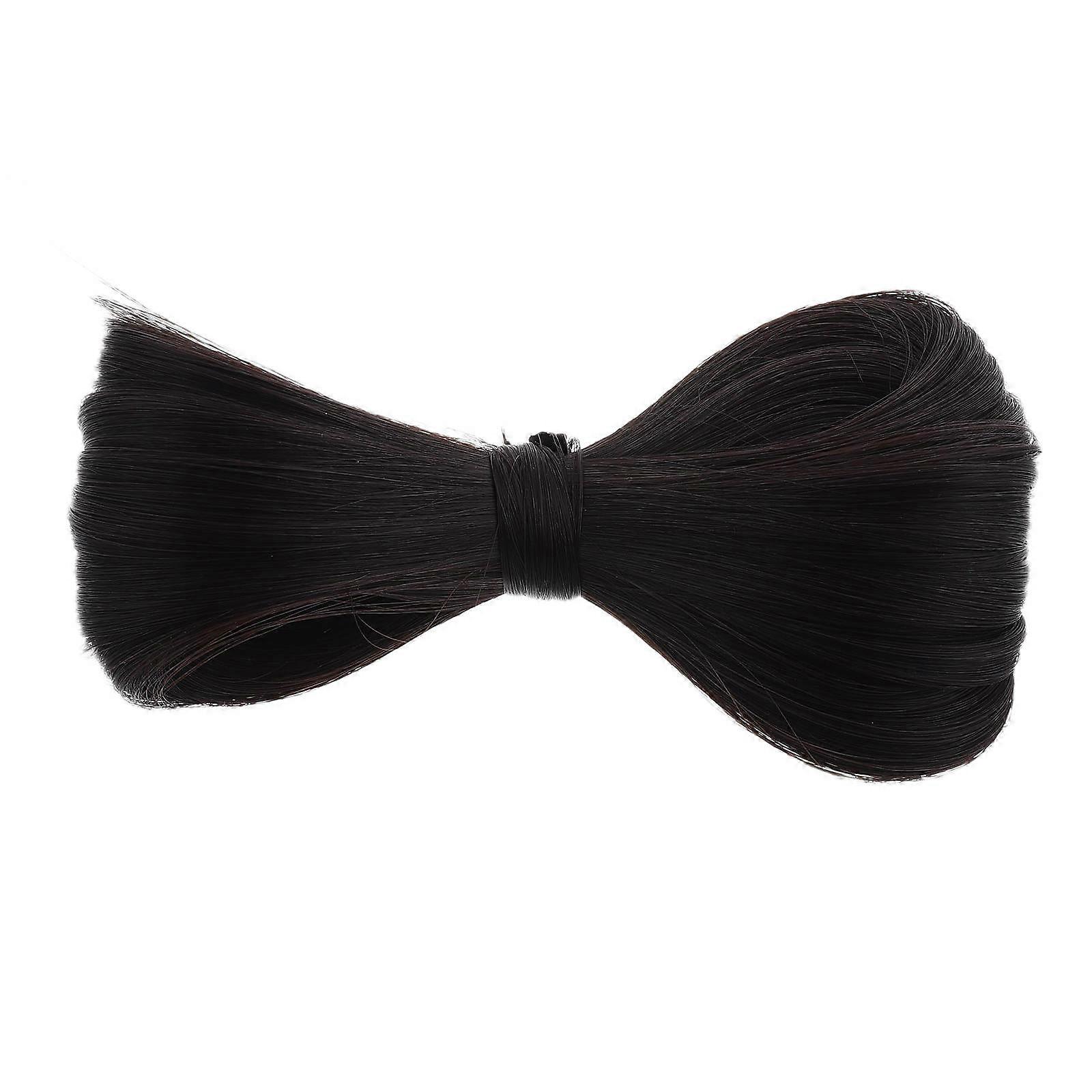 Butterfly Bow Hanfu Wig Bun Hairpiece for Women – Soft, Durable Updo Accessory in Elegant Traditional Style for Parties, Weddings, and Cosplay