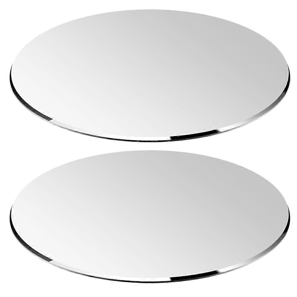 Aluminum Alloy Mouse Mat Simple Design Home Use Office Use Gamer Professional Users 20x20cm 2Pcs