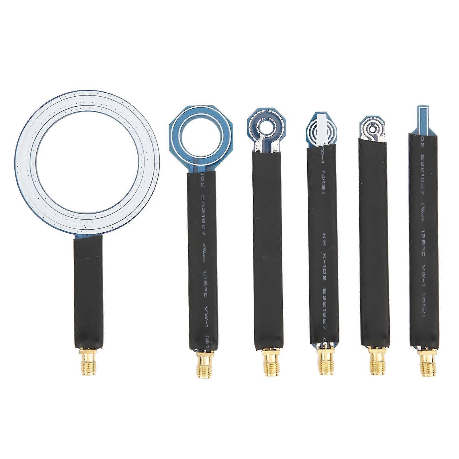 Lot de 6 sondes de champ proche PCB pour antenne, source d'interférence, localisation de rayonnement magnétique