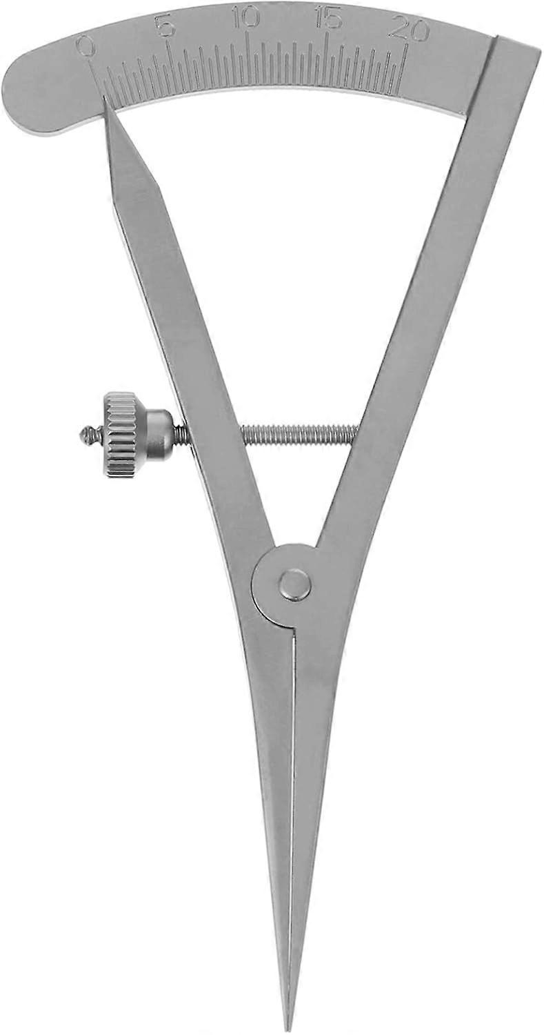 Instruments de mesure génériques règle de paupière Castroviejo boussole dentaire os