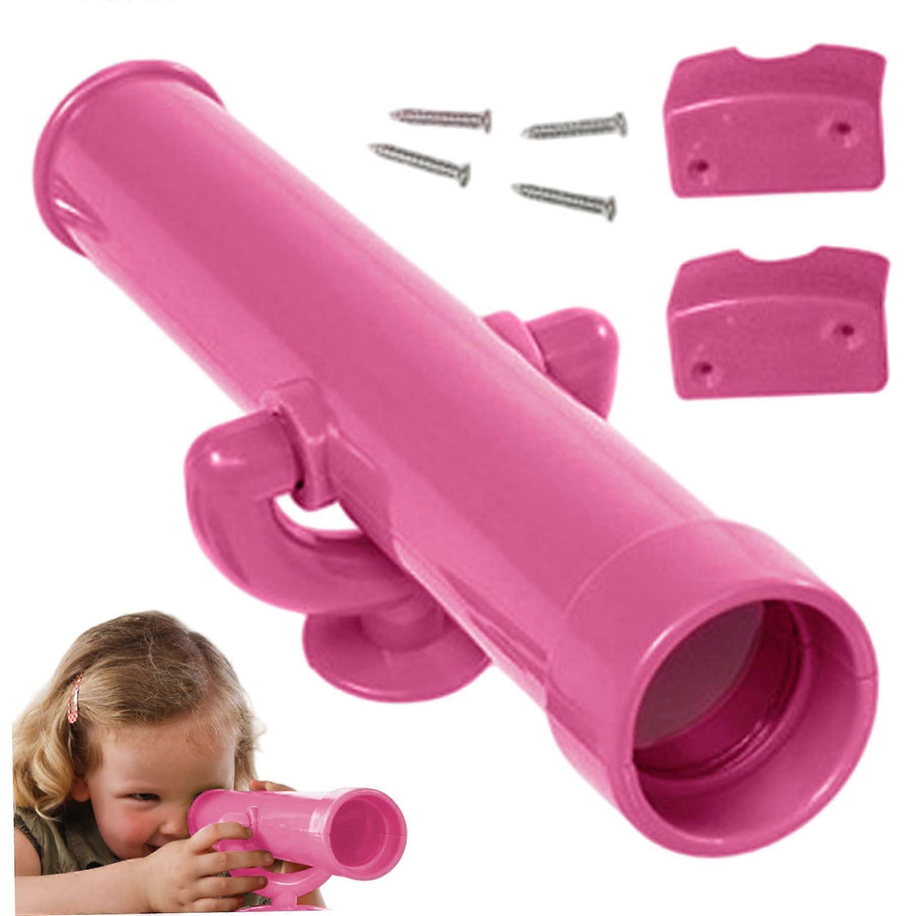 Pirate Telescope, Telescope for Outdoor Playset 12 Inch Smooth and Sturdy for Treehouse, Swing Set, Style 1 Piece Style 1