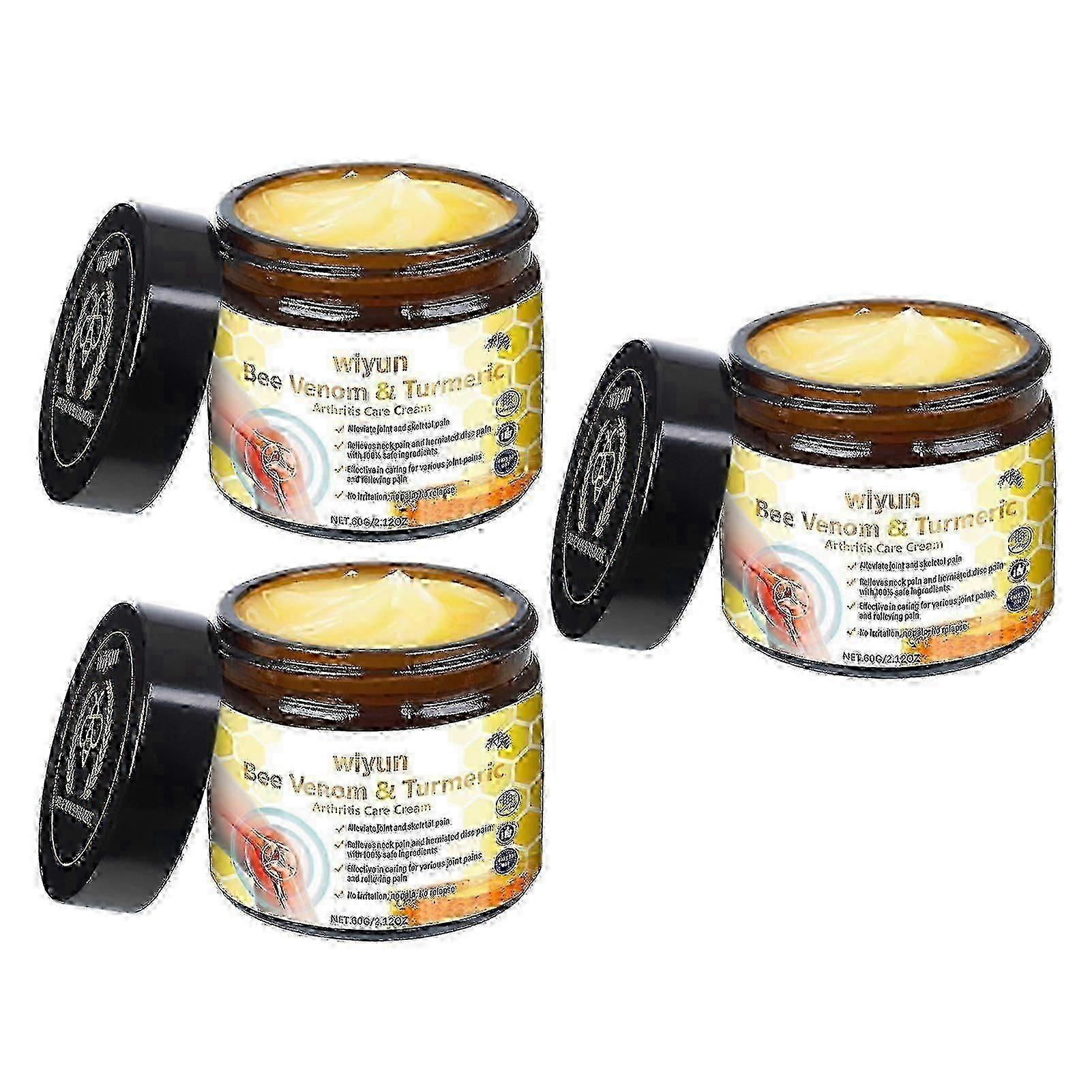 Cremă de tratament pentru artrită cu turmeric cu venin de albine Ameliorează durerea Ameliorează rigiditatea Cremă de masaj pentru călătorii acasă