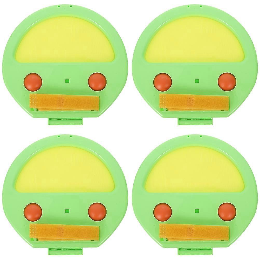 Catch Games Training Toy Toss And Catch Ball Plaything Outdoor Activity Racket Shape ABS Material 1Set