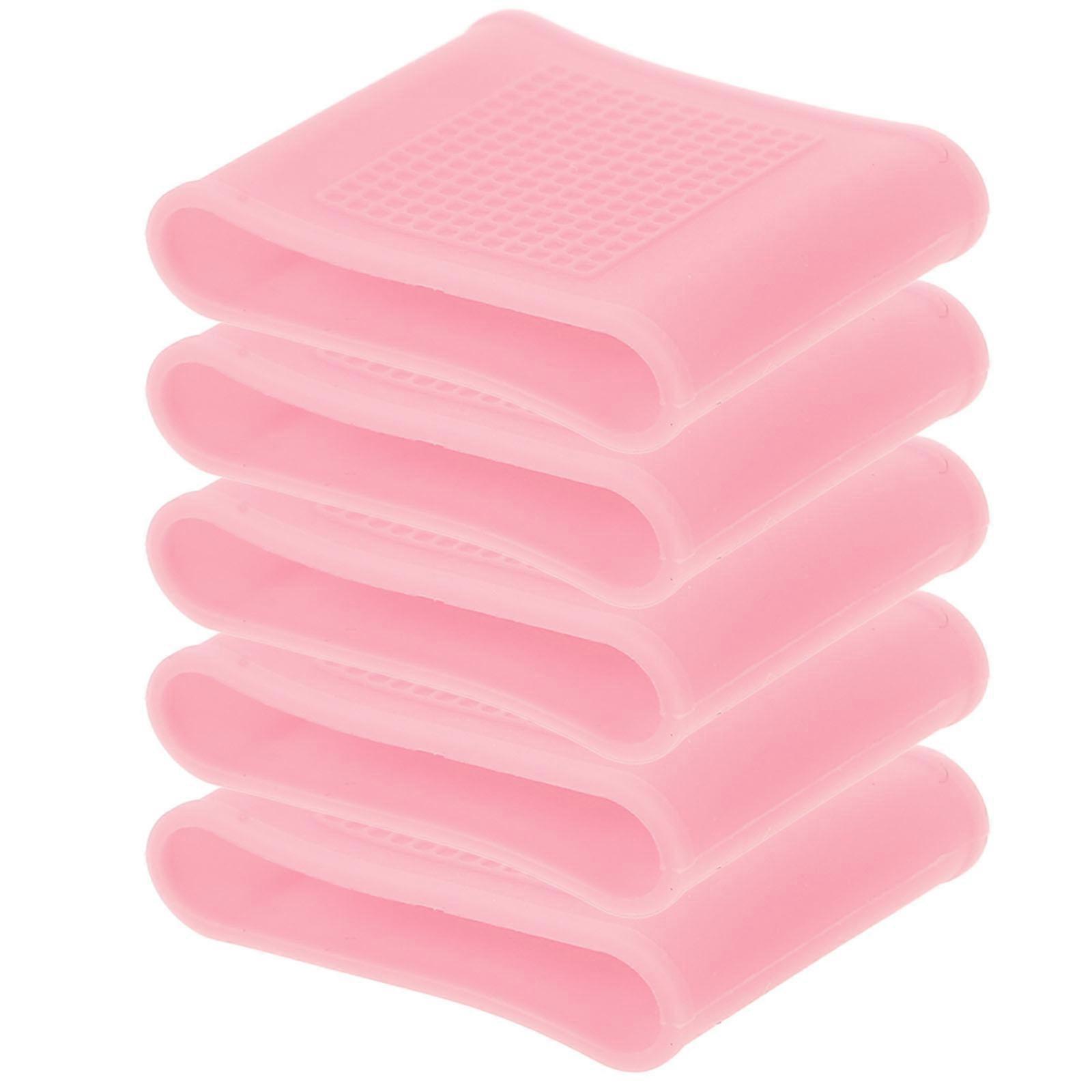 Silicone Finger Covers Grip Stability Golf Exercise Minimalistic Design 0.79X0.79X0.59in 5Pcs