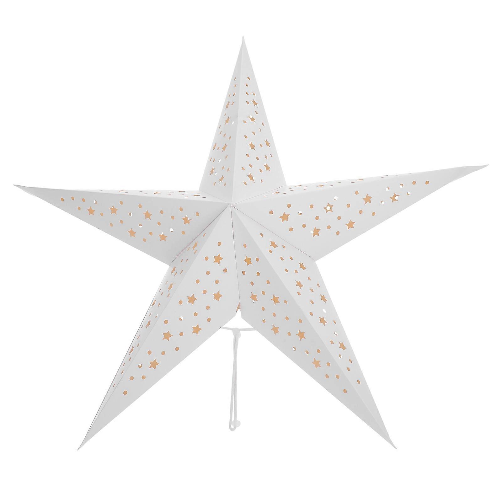 White Paper Chandelier Shade for Lamp Use Easy to Install Perfect for Bedroom Living .8 Inches