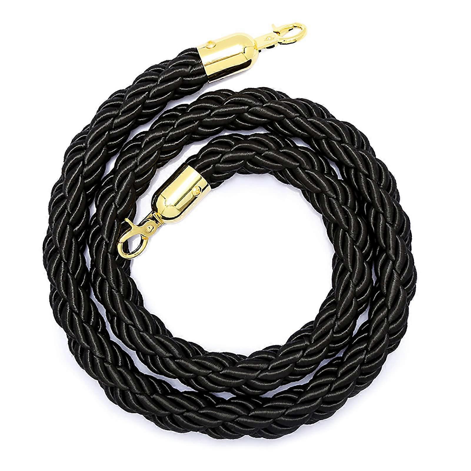Rope barriers, 2pack crowd control safety fence, hanging rope for queue management