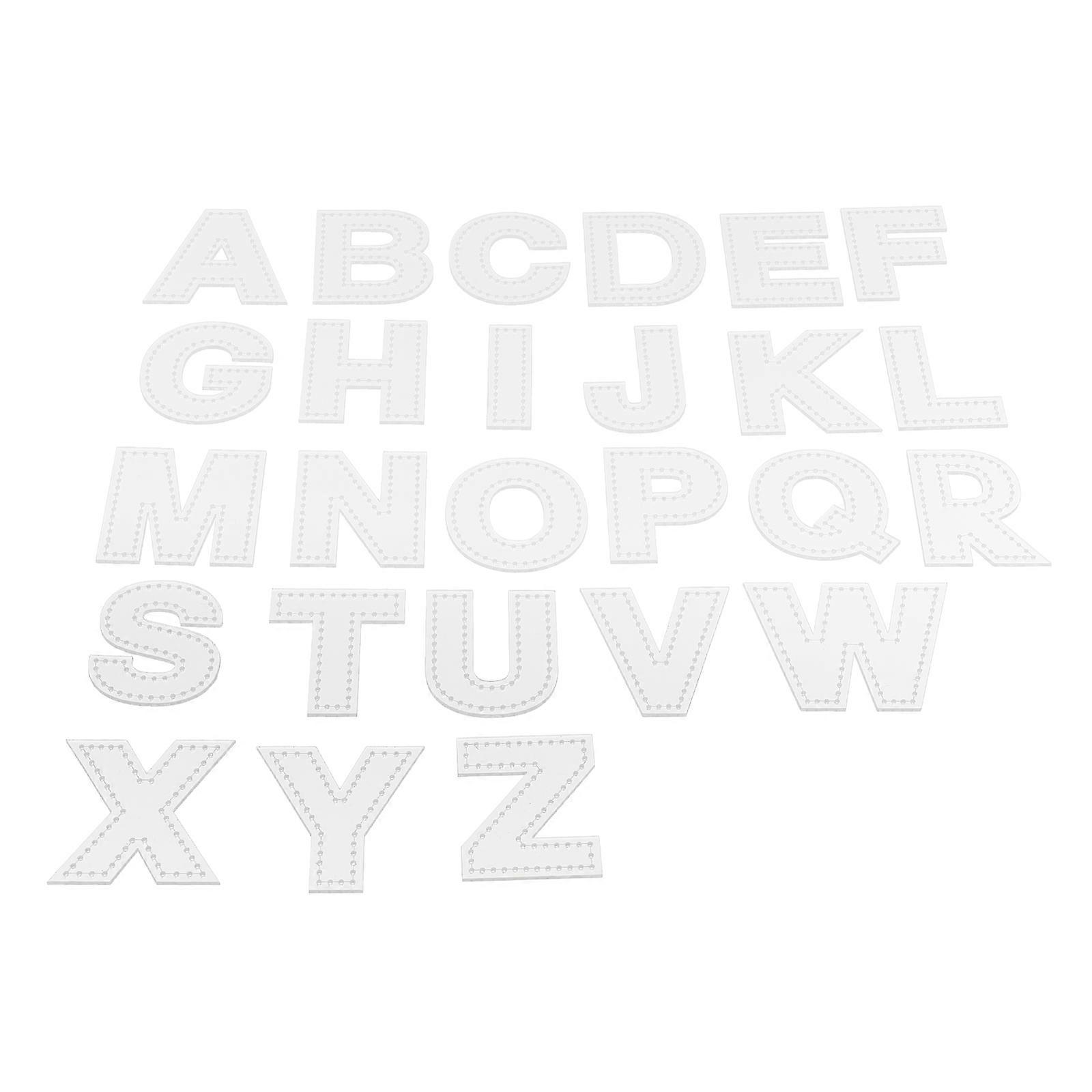 Alphabet Stencils Set for DIY Crafting – Durable, Precise Letter Templates for Creative Handmade Projects