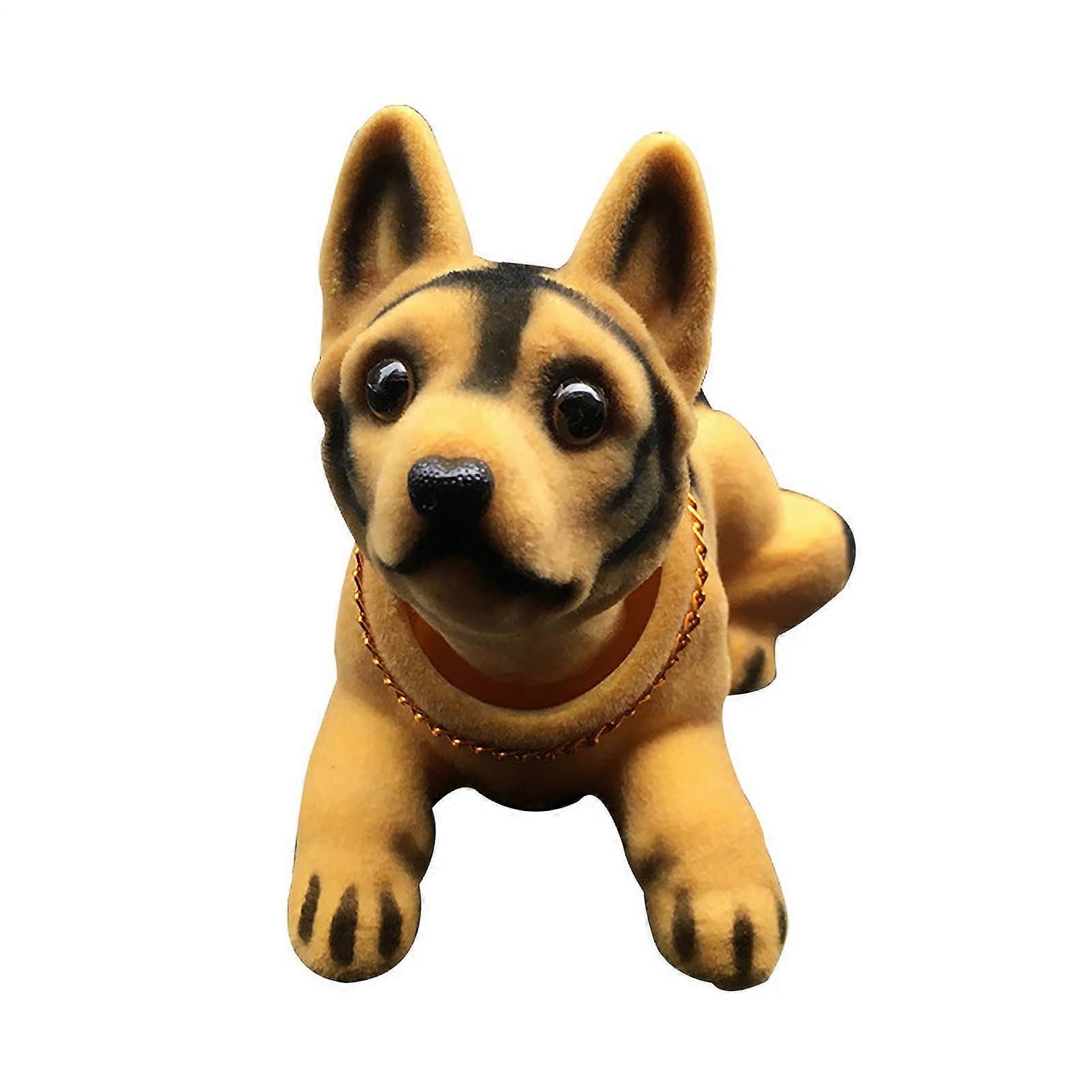 German Shepherd Dashboard Ornament Made of Resin, Cute Car Decor