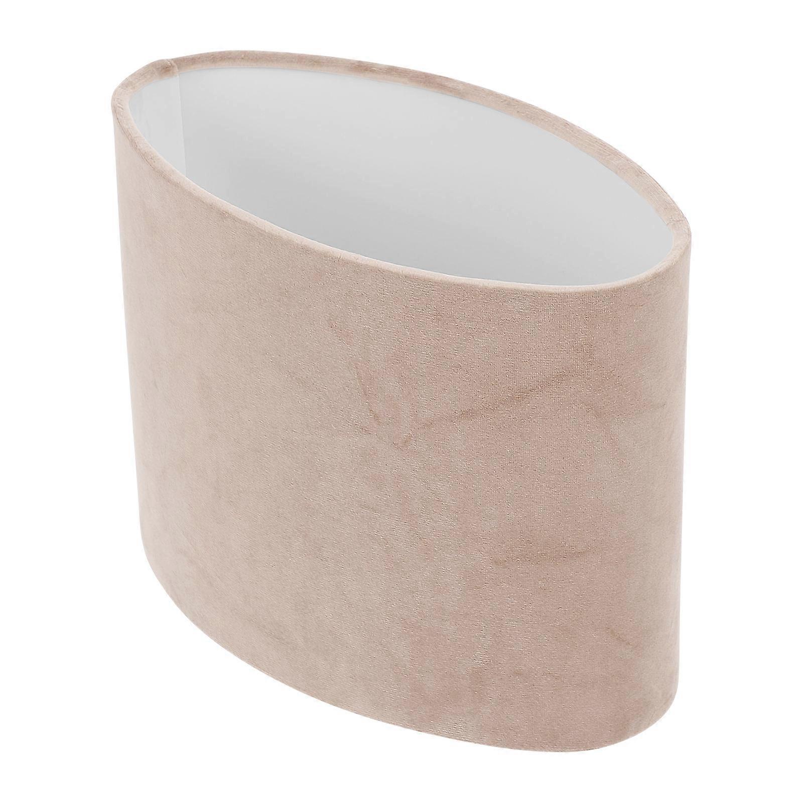 Here's a refined and professional product description based on your input:
**1pc Oval Cloth Lampshade – Soft Design for Table and Ceiling