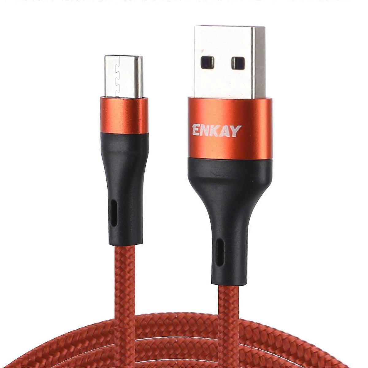 ENKAY ENK-CB119 1m USB 3.0 to USB-C / Type-C 5A Super Fast Charging Sync Data Cable
