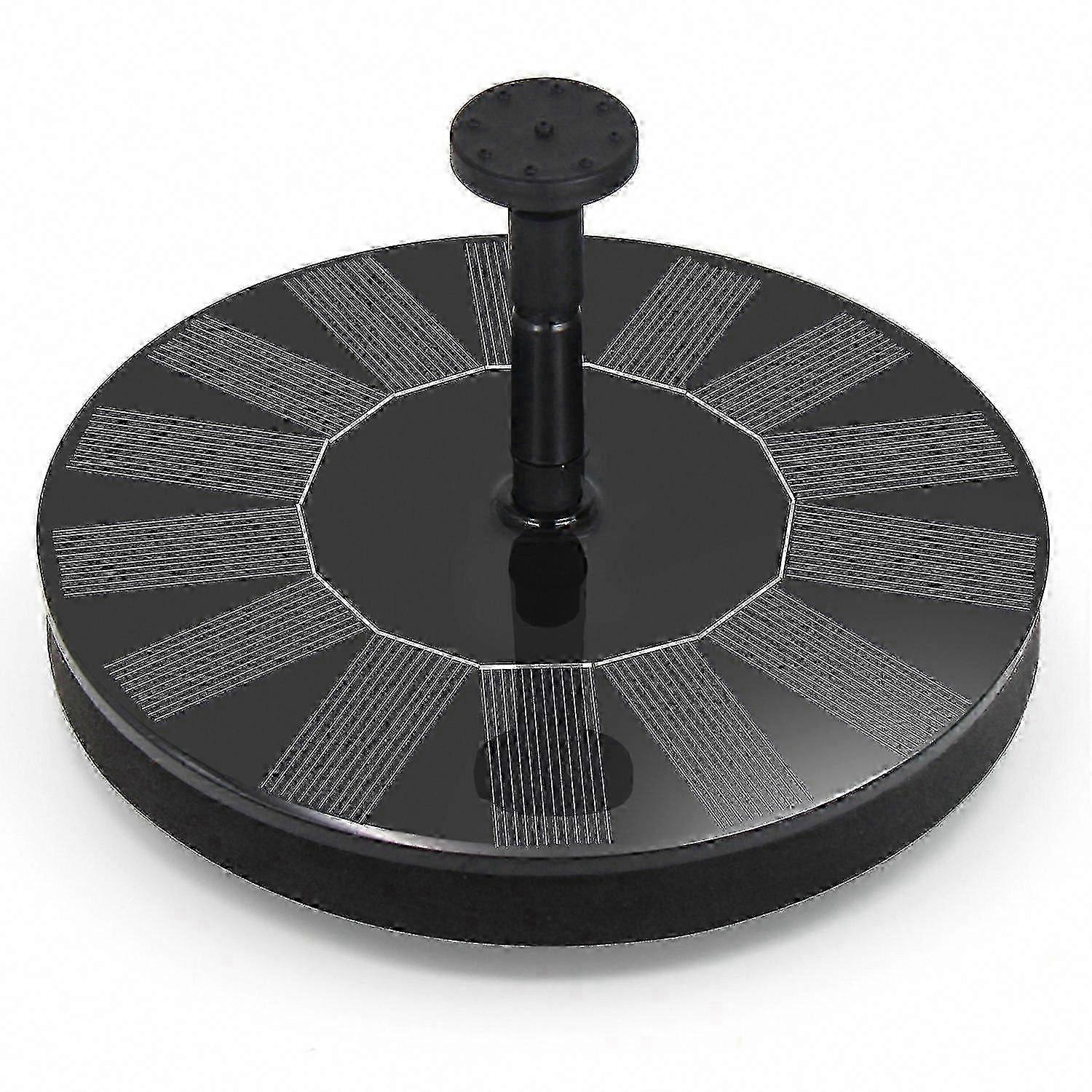 Aurinkovesipumppu 1,4 W kelluva lintukylpy ulkosuihkulähde puutarhaan ja patiolle aurinkopaneelisarjalla