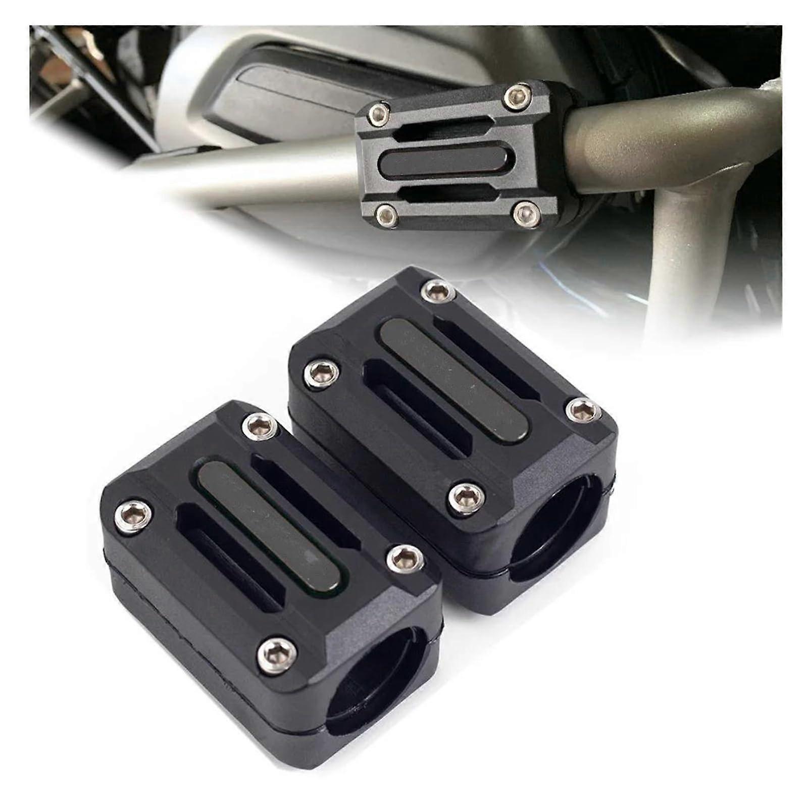 Motorcycle Engine Guard Block For YAMAHA FJR1300 2001-2019 Grey Crash Bar Protection