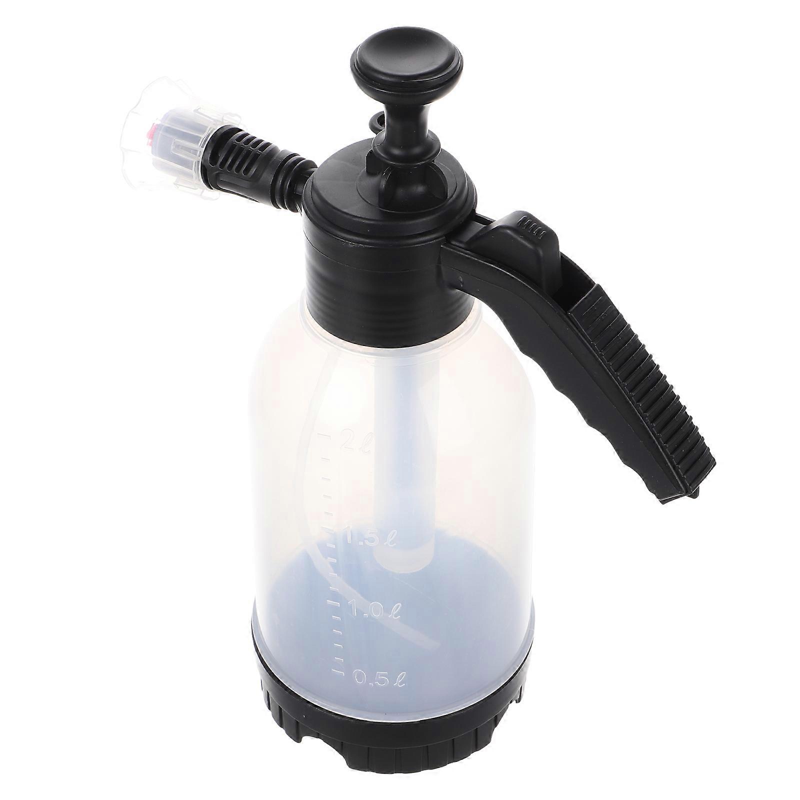 Pressurized Sprayer Car Wash Watering Can High- Pneumatic Foam Generation Transparent 34.00X12.50X12.50CM 1Pack