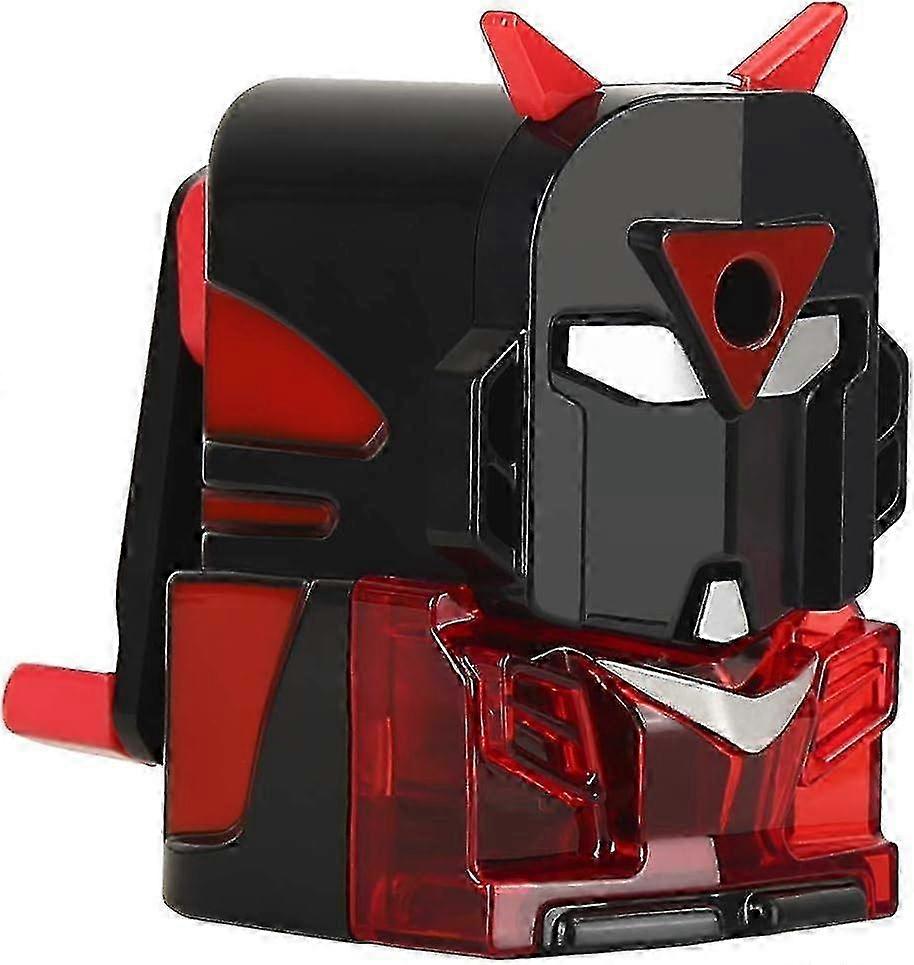 Portable Manual Pencil Sharpener with Lid, Handheld Pencil Sharpener