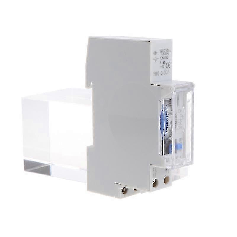 AURA Ac 220v 15 Minutes Mechanical Timer Switch 24 Hours Programmable Din Rail