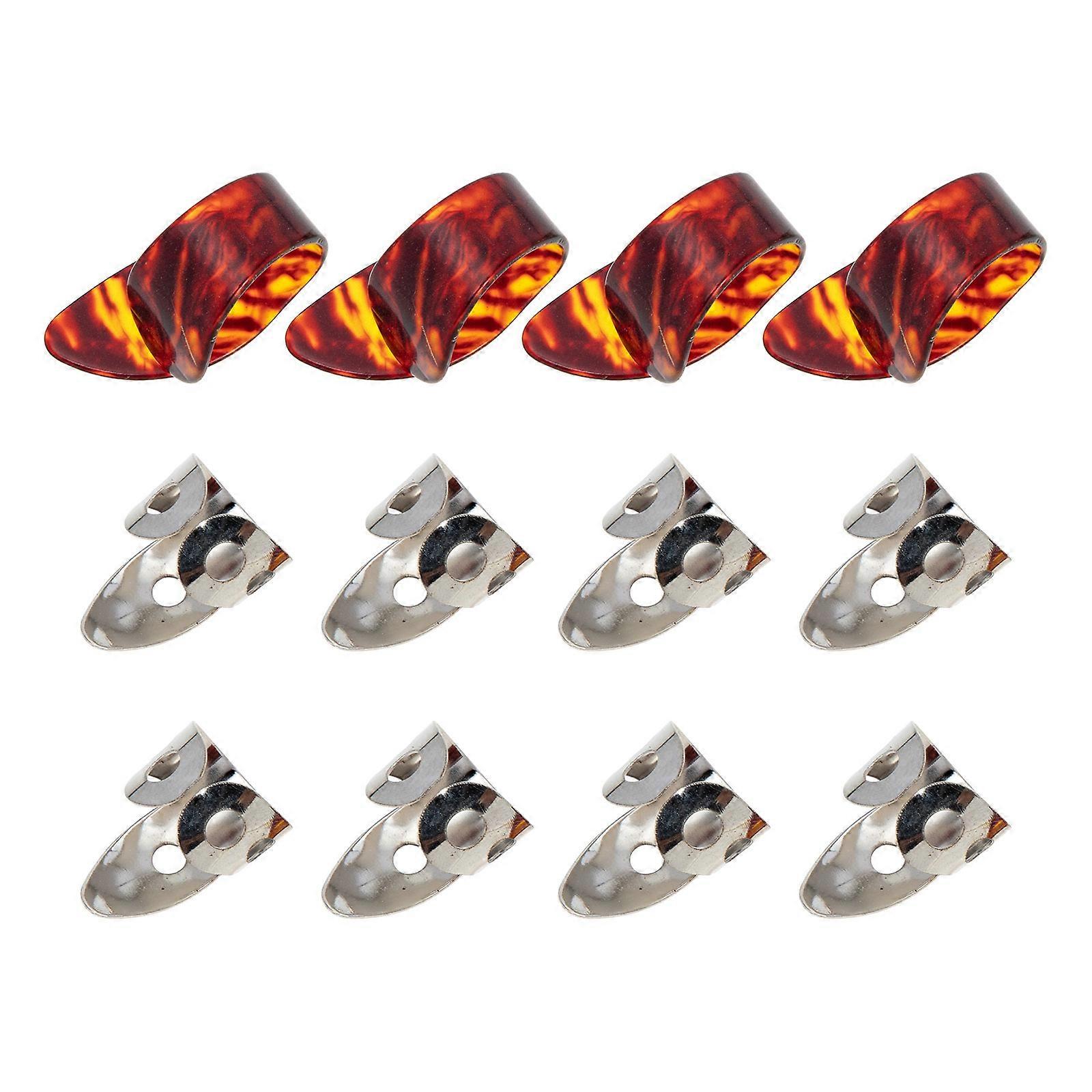 Adjustable Guitar Finger Covers & Thumb Picks for Electric, Classical, and Acoustic Guitars – Durable Protection & Enhanced Sound Performance