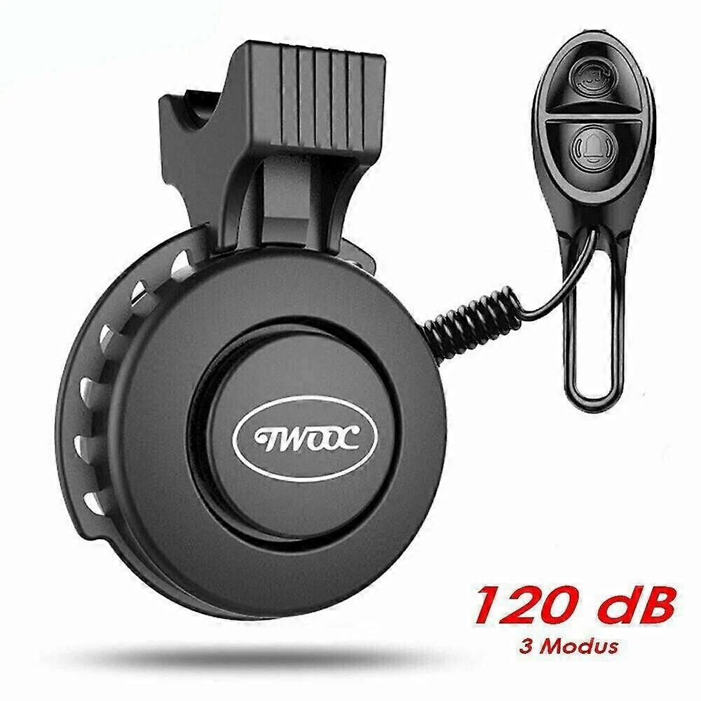 Fahrrad Klingel 120db Elektrisch Glocke Laut Hupe Radfahren Handlebar Alarm RiNC