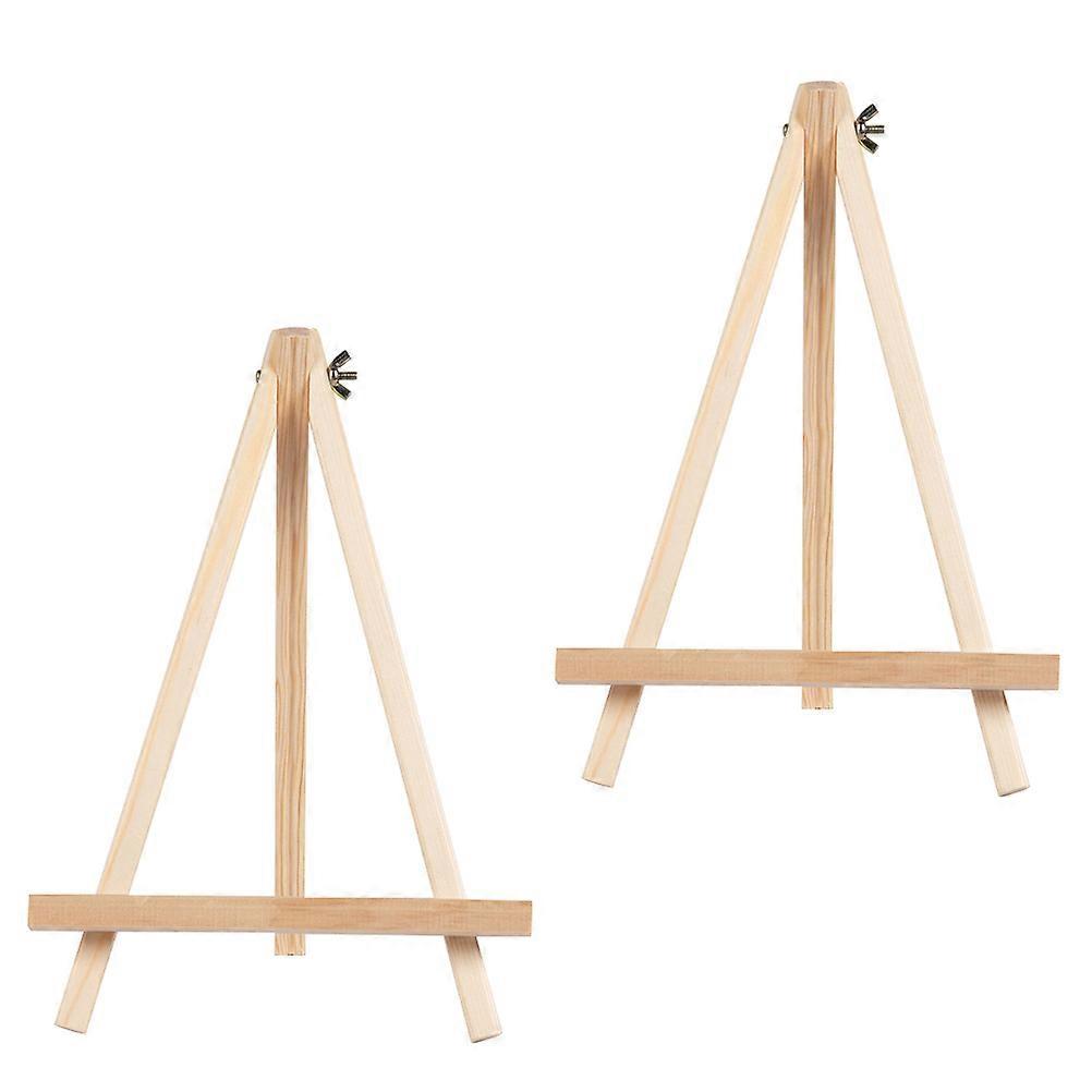 Mini Wooden Easel Stand, Portable Lightweight Tripod Display Holder for Drawing Boards, Blackboards, Posters – Ideal for Art Students & Office