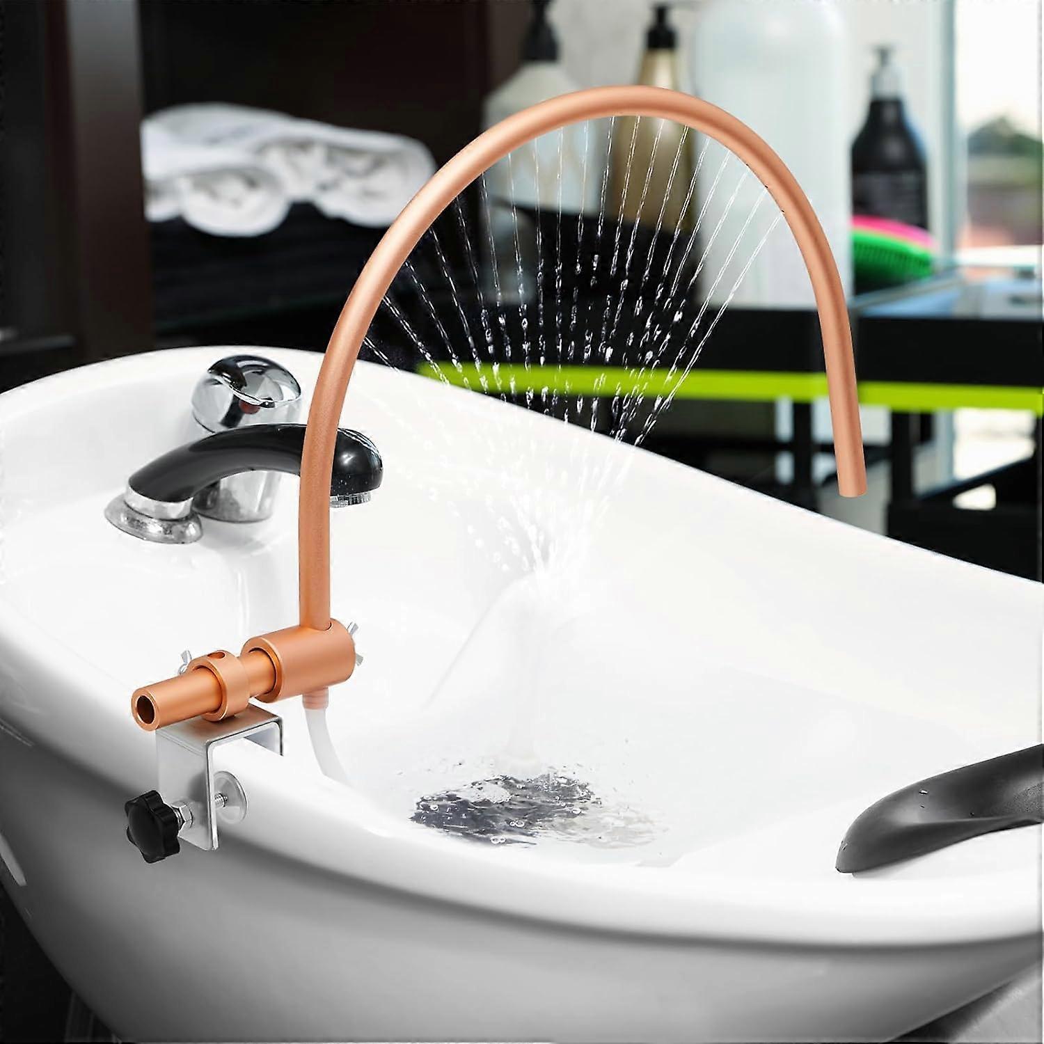 Water circulation frame, shampoo bed accessory, arched design, 21 water outlet holes