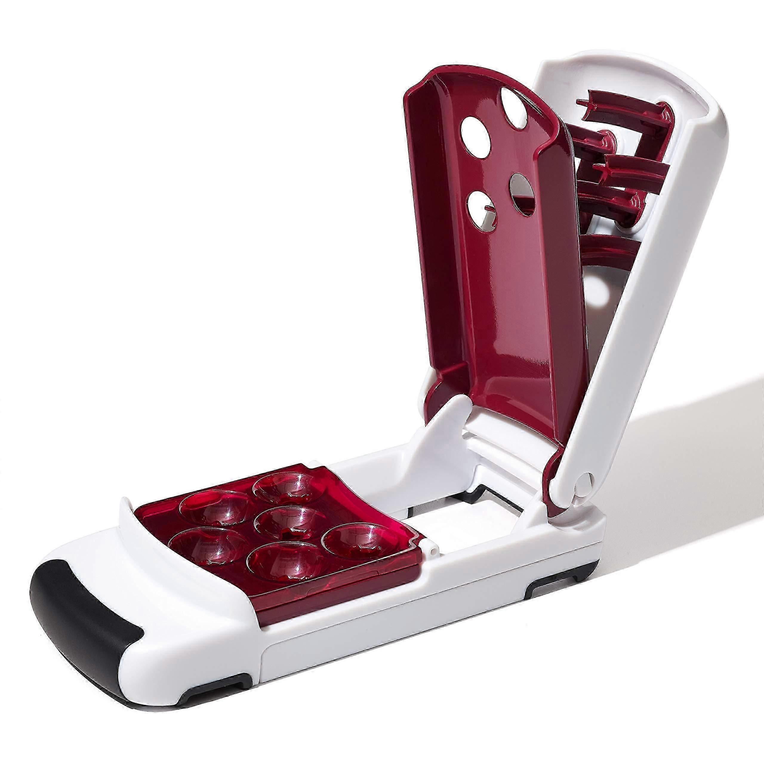 Quick Release Multi Cherry Pitter Kitchen Tool For Fast Fruit Stone Removal Efficient Cooking Gadget