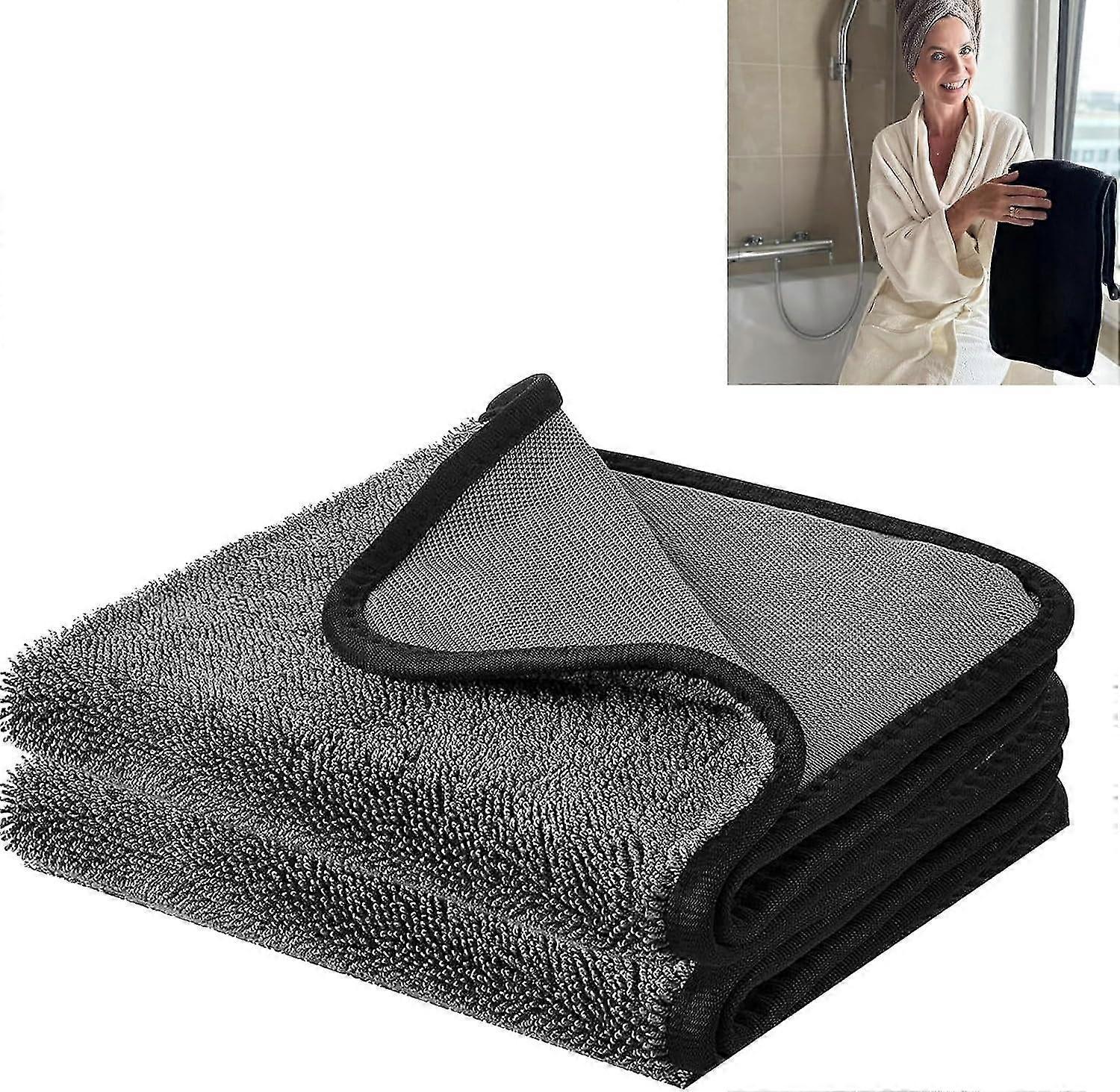 (Set 2) 30*40cm Drying Cloth Microfiber Cloth Professional Car Care High Absorbency Large Microfiber Cloth Extremely Absorbent - 2 Pieces