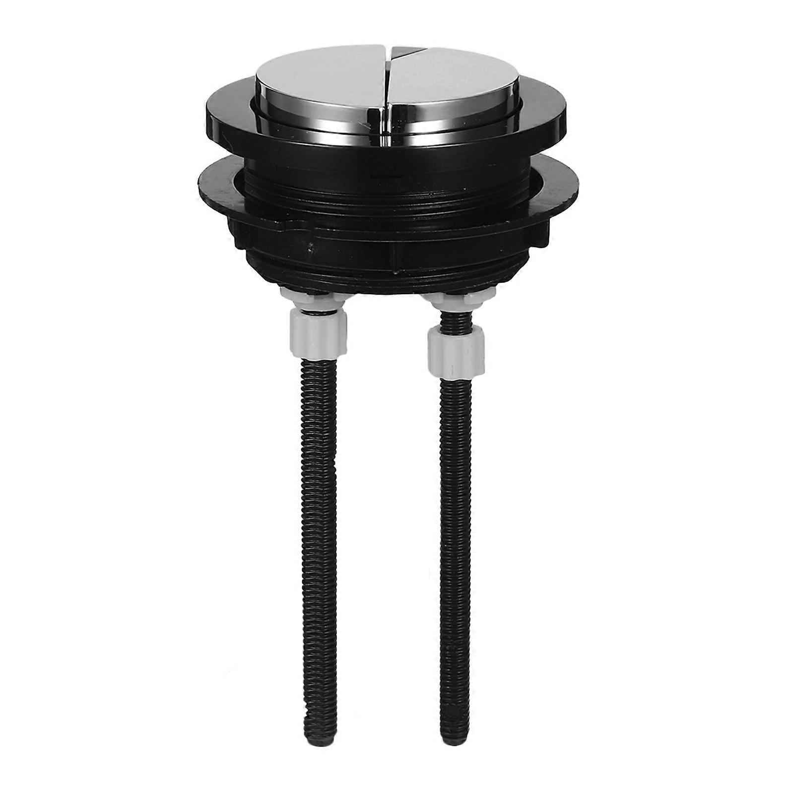 Tank Flush Button Dual Push Toilet Tank Button Water Conservation Toilet Replacement 14.00X6.80X6.80CM 2Pcs