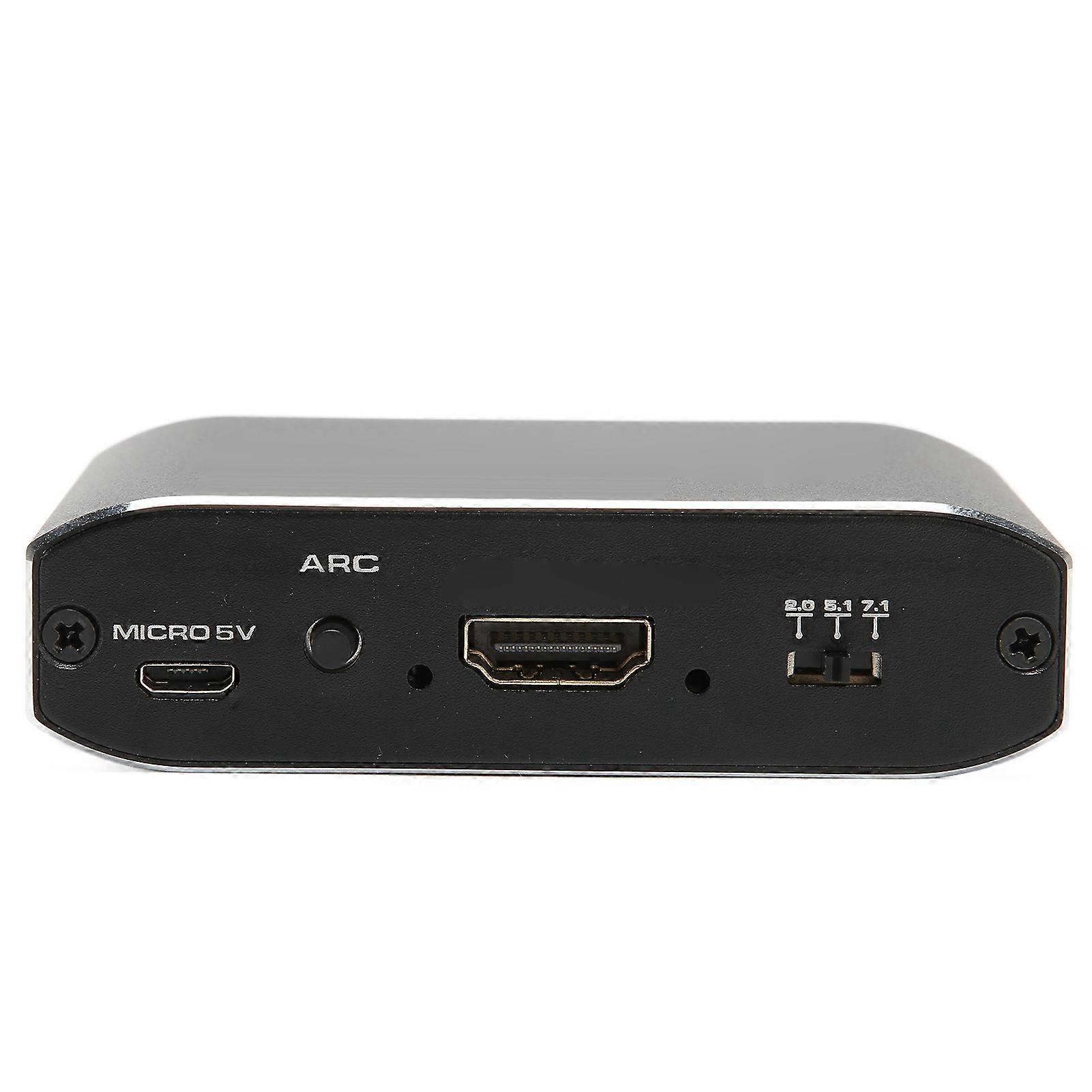 HD Multimedia Interface Sound Extractor 4K At 60Hz 3 Output Support ARC Sound Converter Adapter for Xbox TV PC 