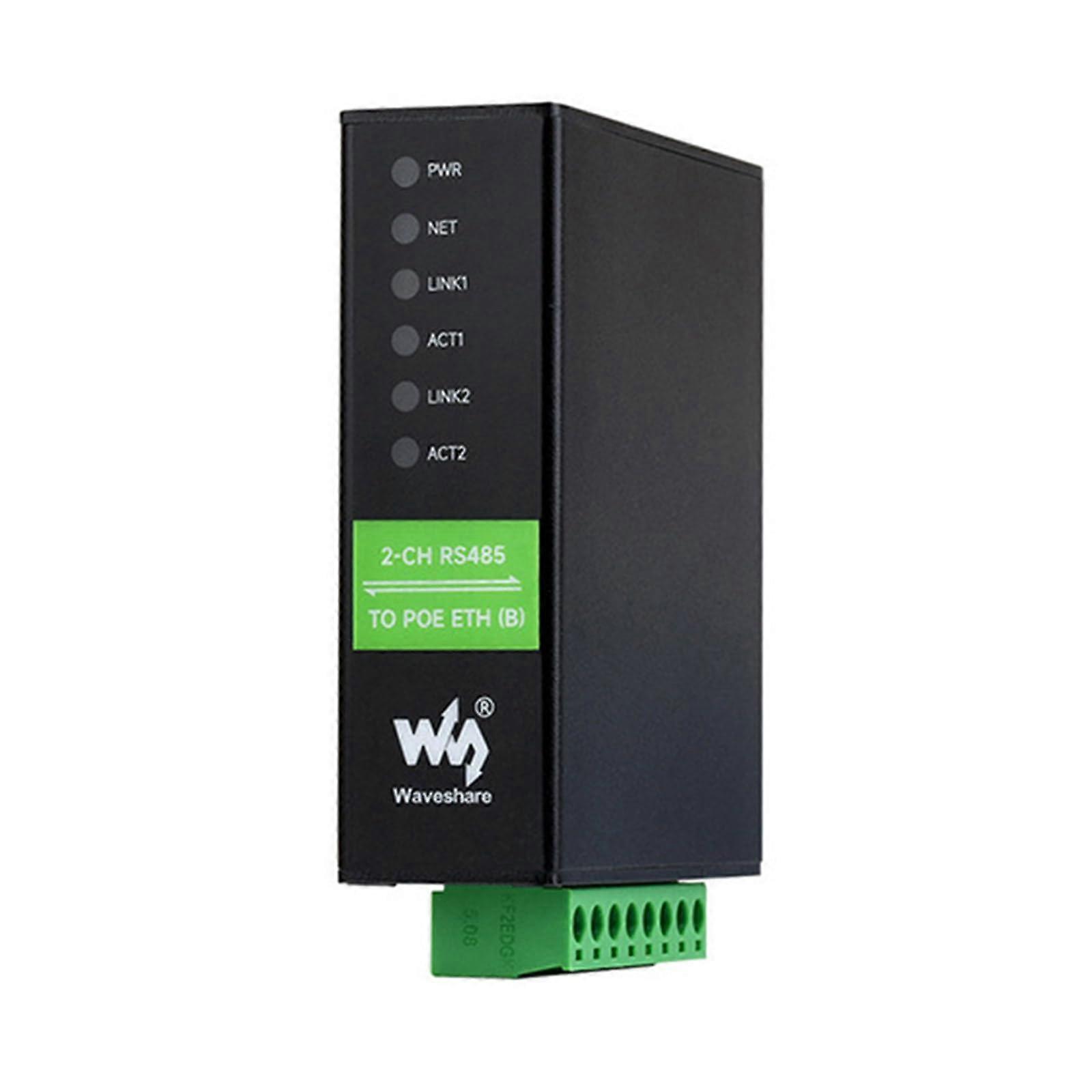 RS485 to RJ45 Ethernet Serial Server with Independent Ethernet Ports for RS485 Communication Module
