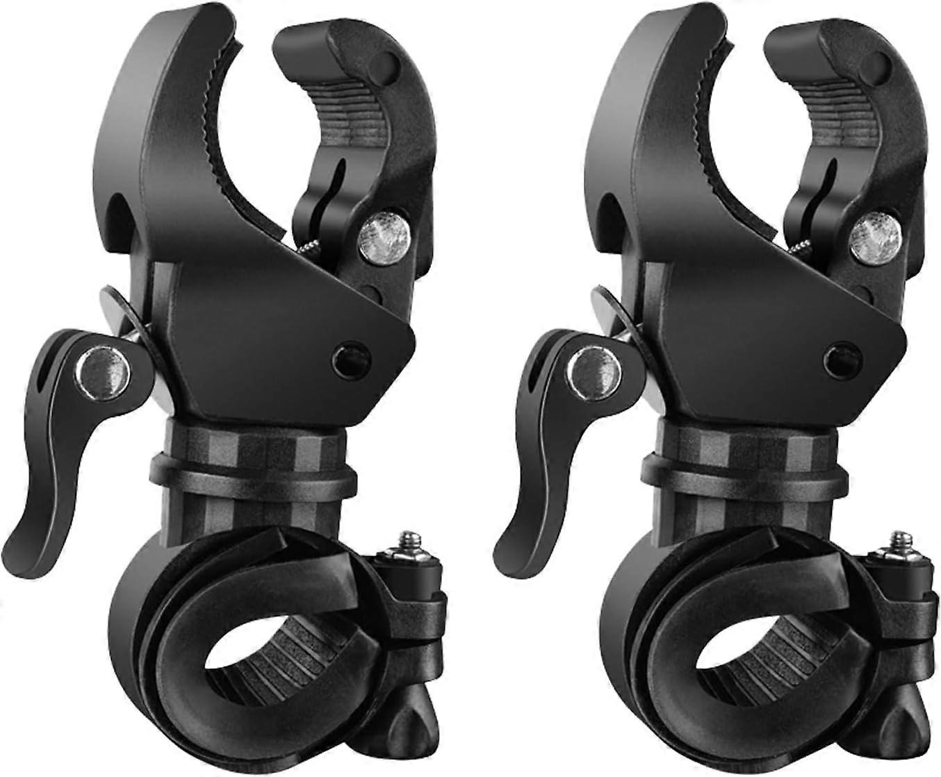 2pcs 360° Rotation Flashlight Holders, Bicycle Flashlight Holders