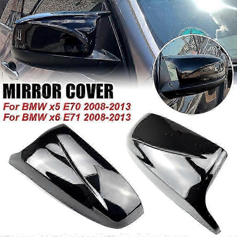 Rearview mirror covers for BMW X5 E70 - excellent carbon pattern