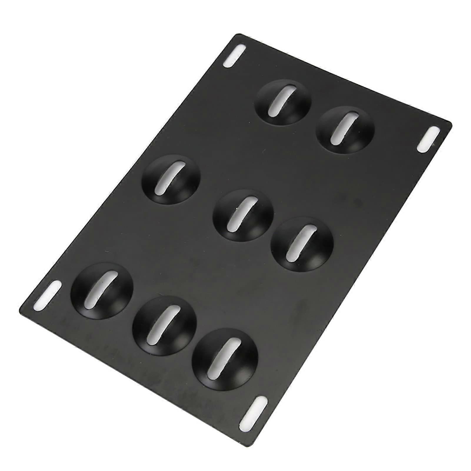 Number Plate Holder Adjustable with 8 Holes for F Series 3 4 5 Easy Installation Hook Mounting Plate